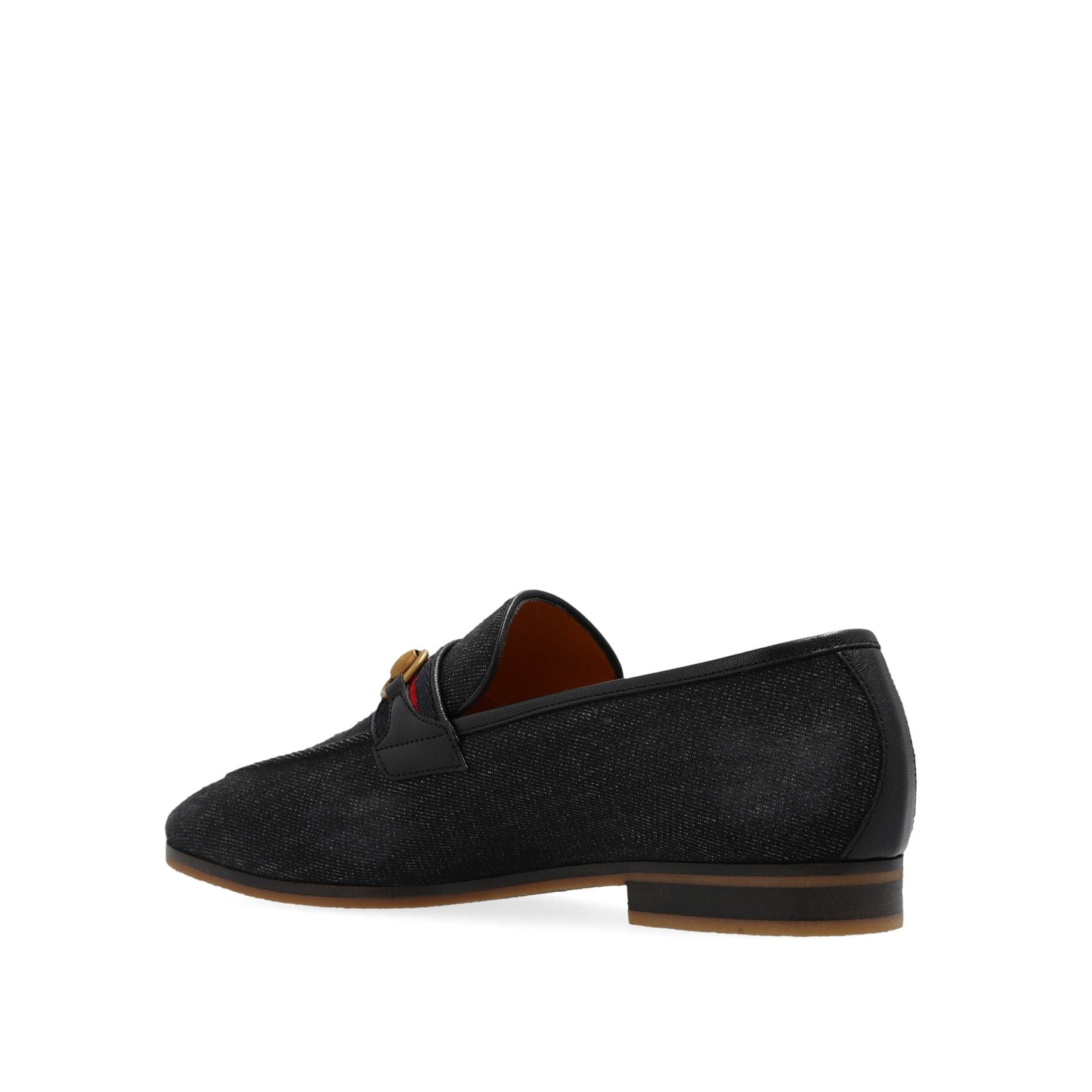 Gucci Denim Loafers With Horsebit