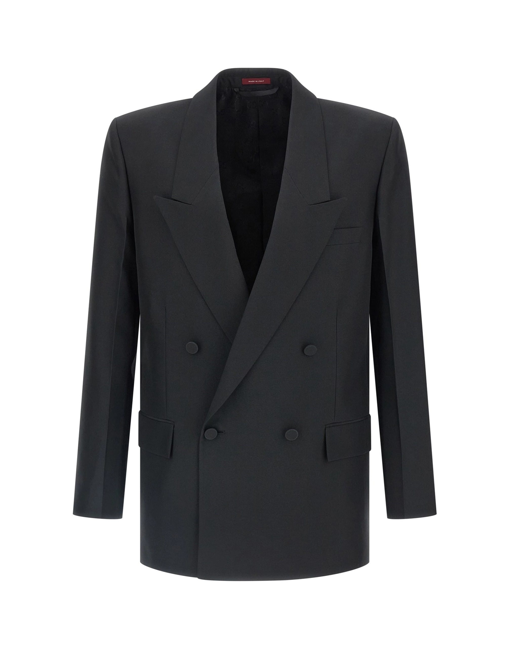 Gucci Gucci Double-Breasted Technical Panama Blazer
