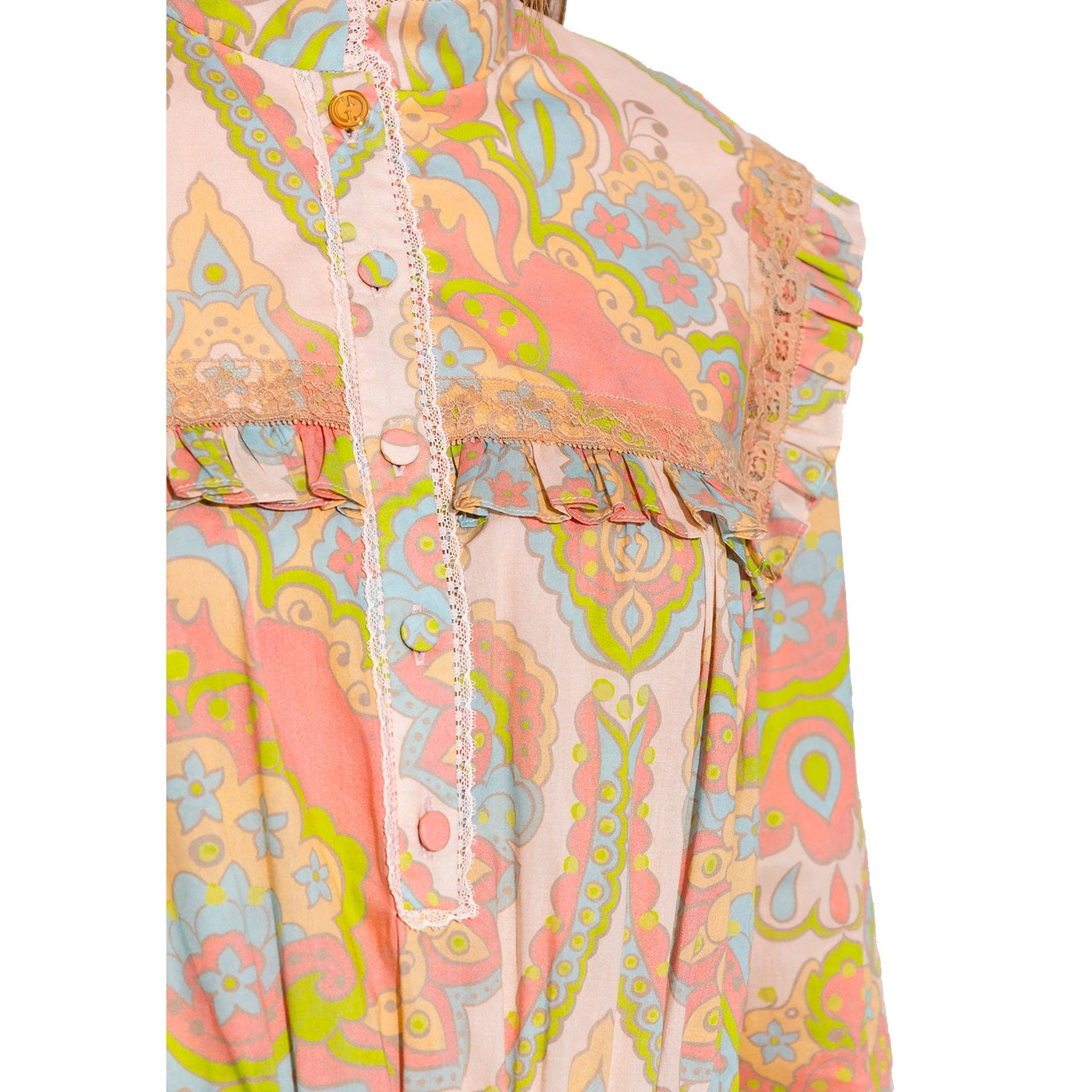 Gucci Fiorito Floral Maxi Dress