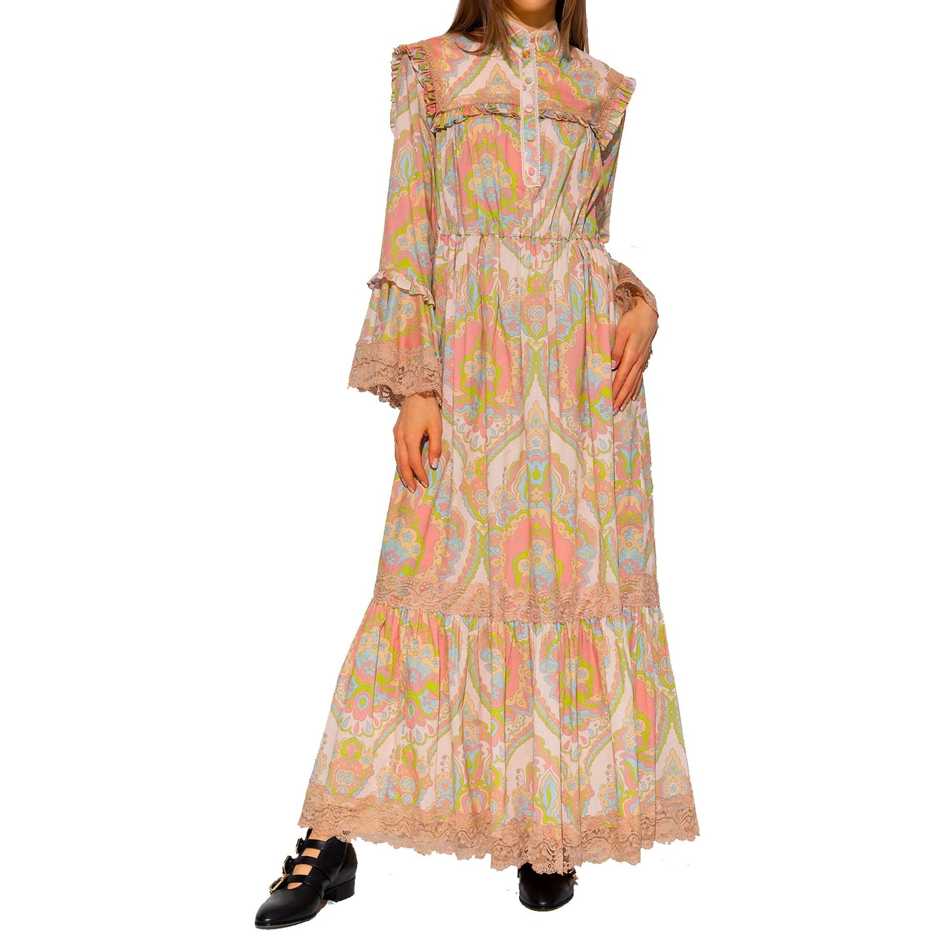 Vestido maxi floral Fiorito - alternate view