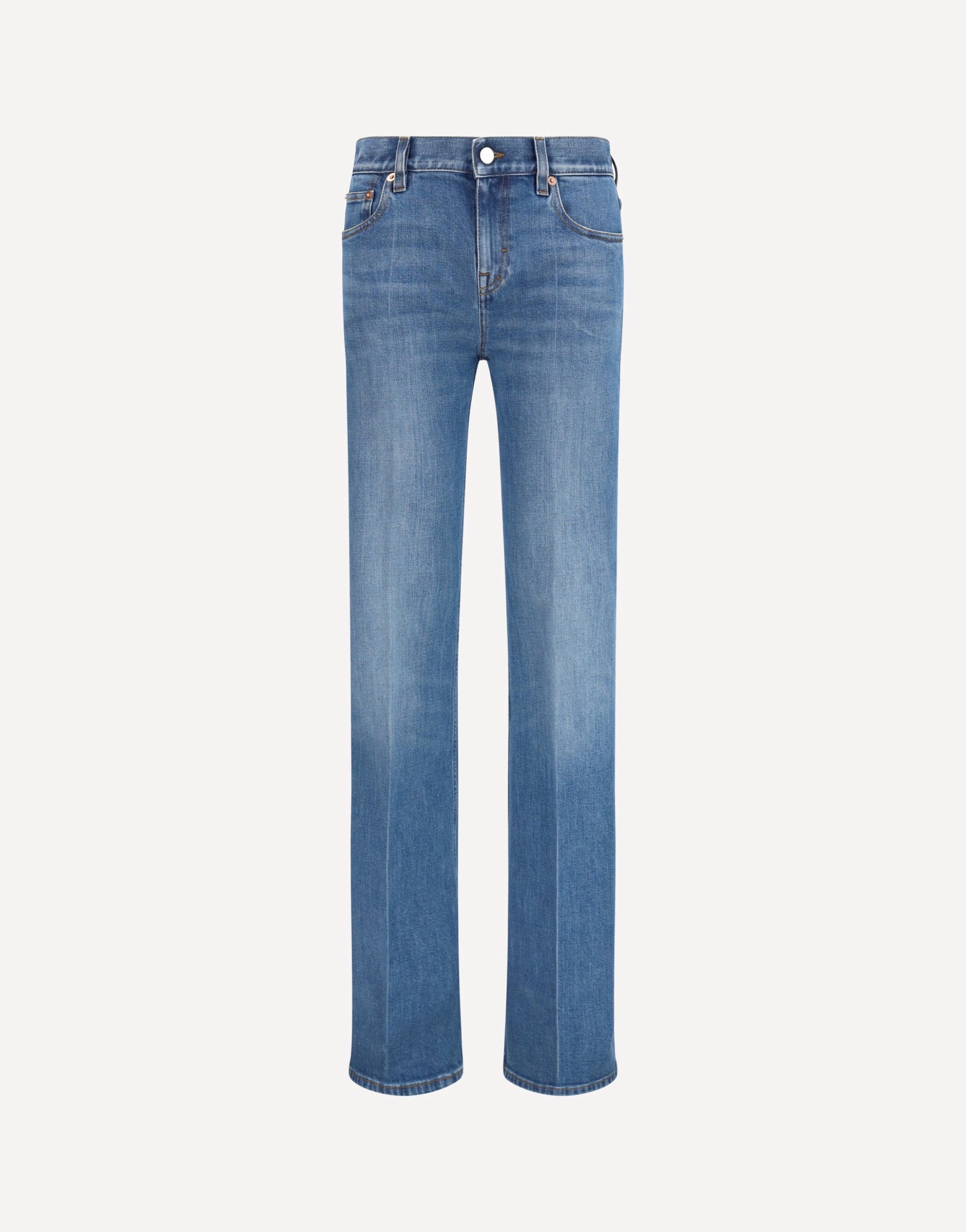 Gucci Flare Stretch Cotton Jeans