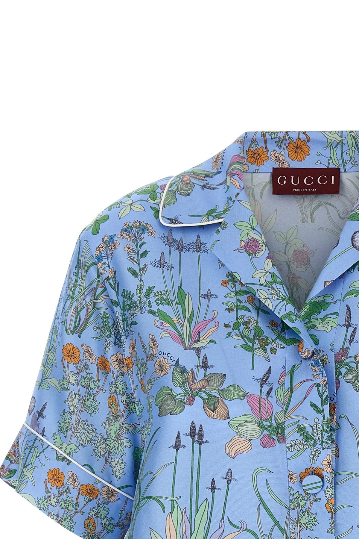 Gucci Floral Silk Blouse