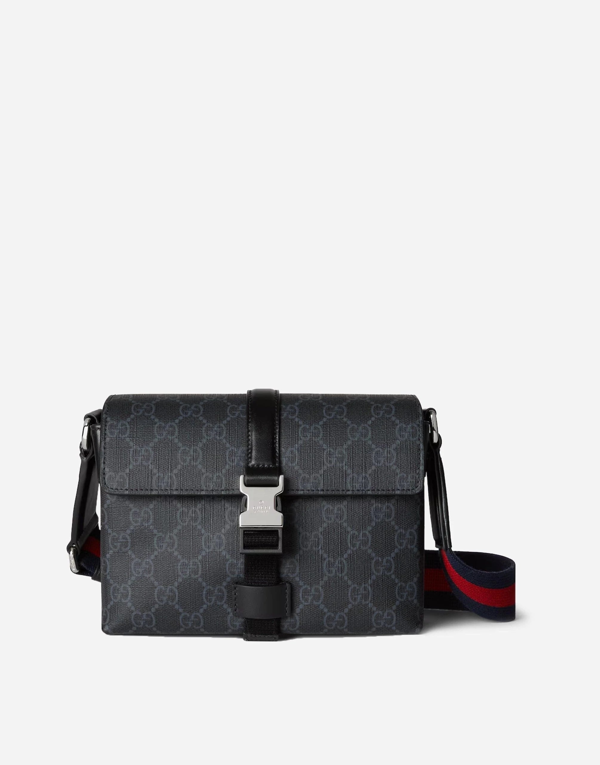 Gucci GG Schwarze Mini-Tasche Sendegaro AT - Main Image