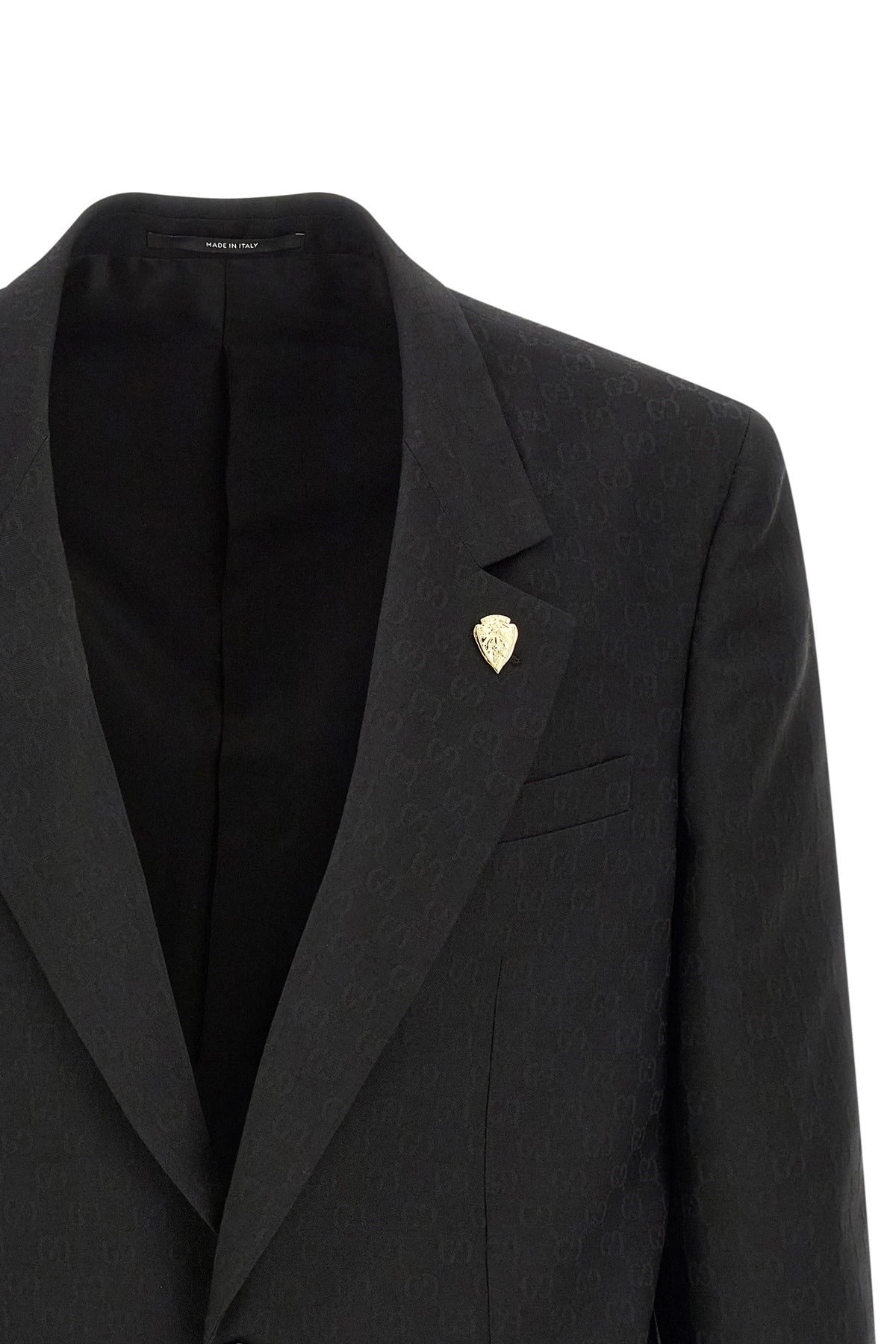 Gucci GG Canvas Blazer Single Breasted
