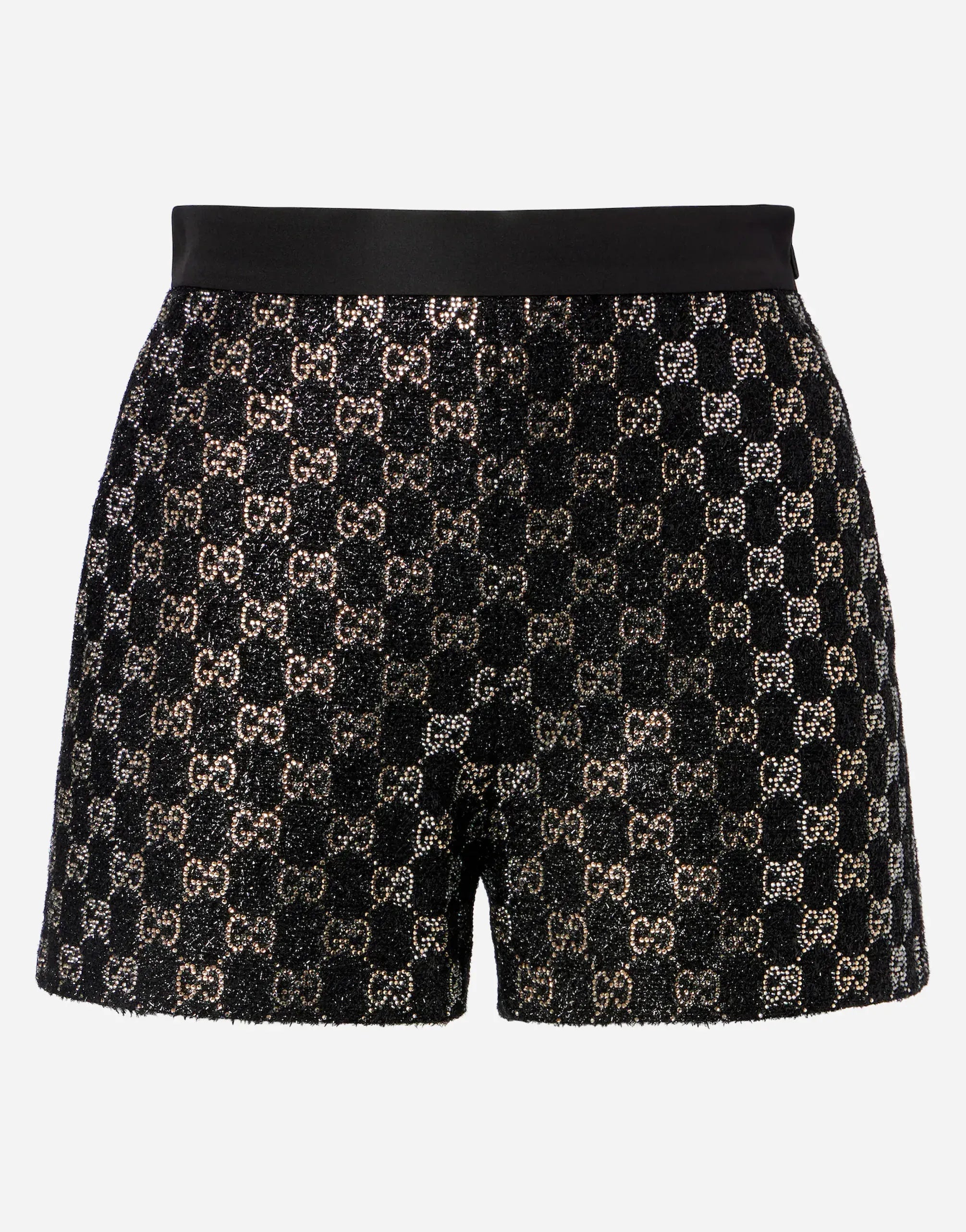 Gucci GG Embellished High-Rise Shorts