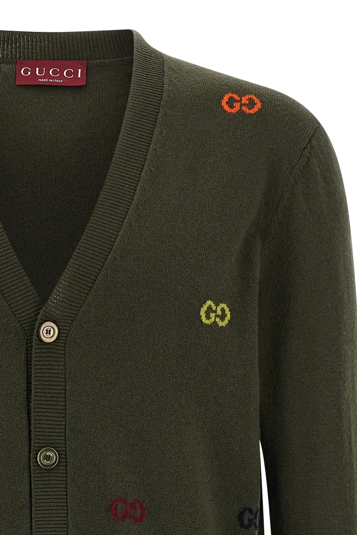Gucci Gucci GG Intarsia Cardigan
