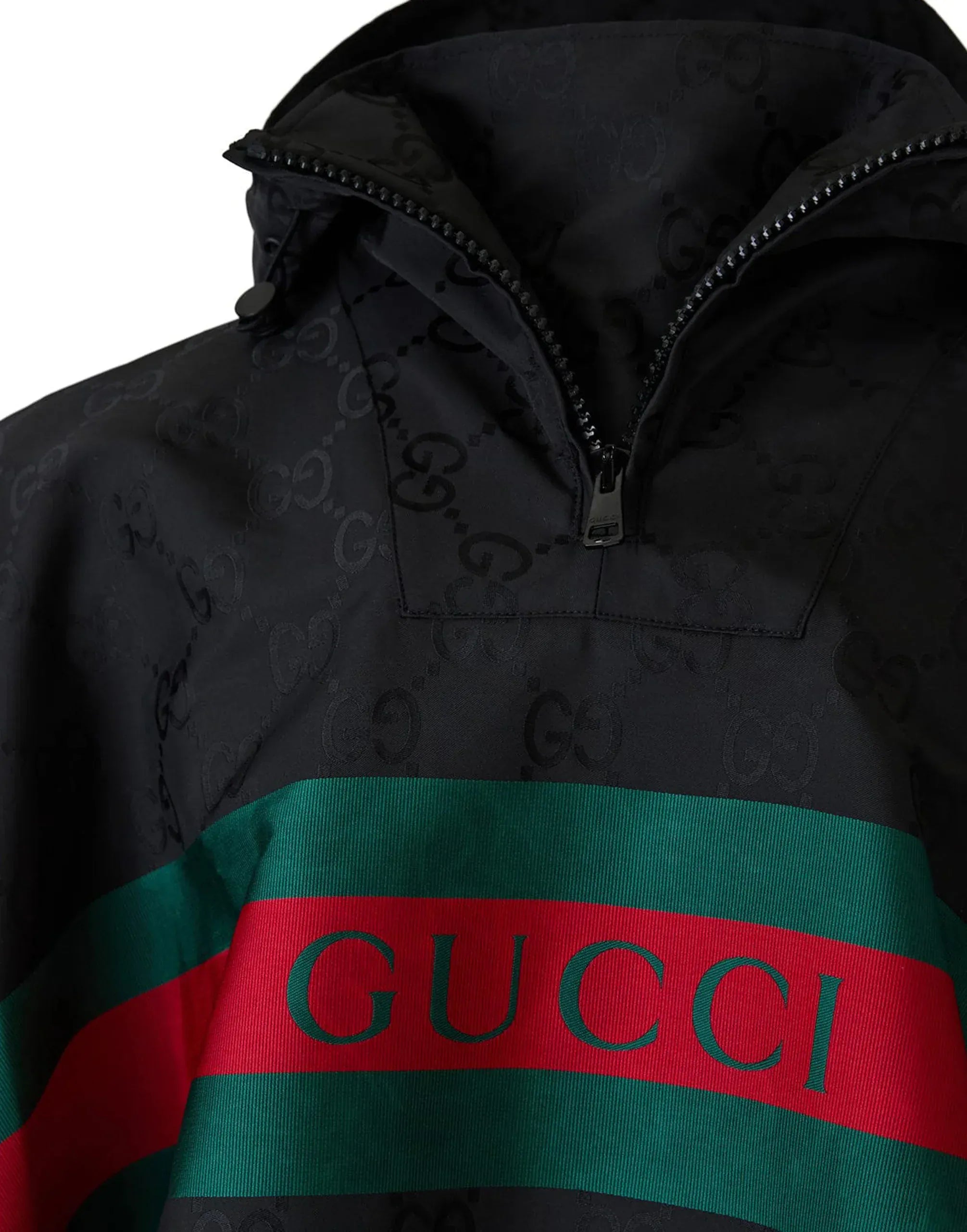 Gucci Пончо-пальто GG из жаккарда