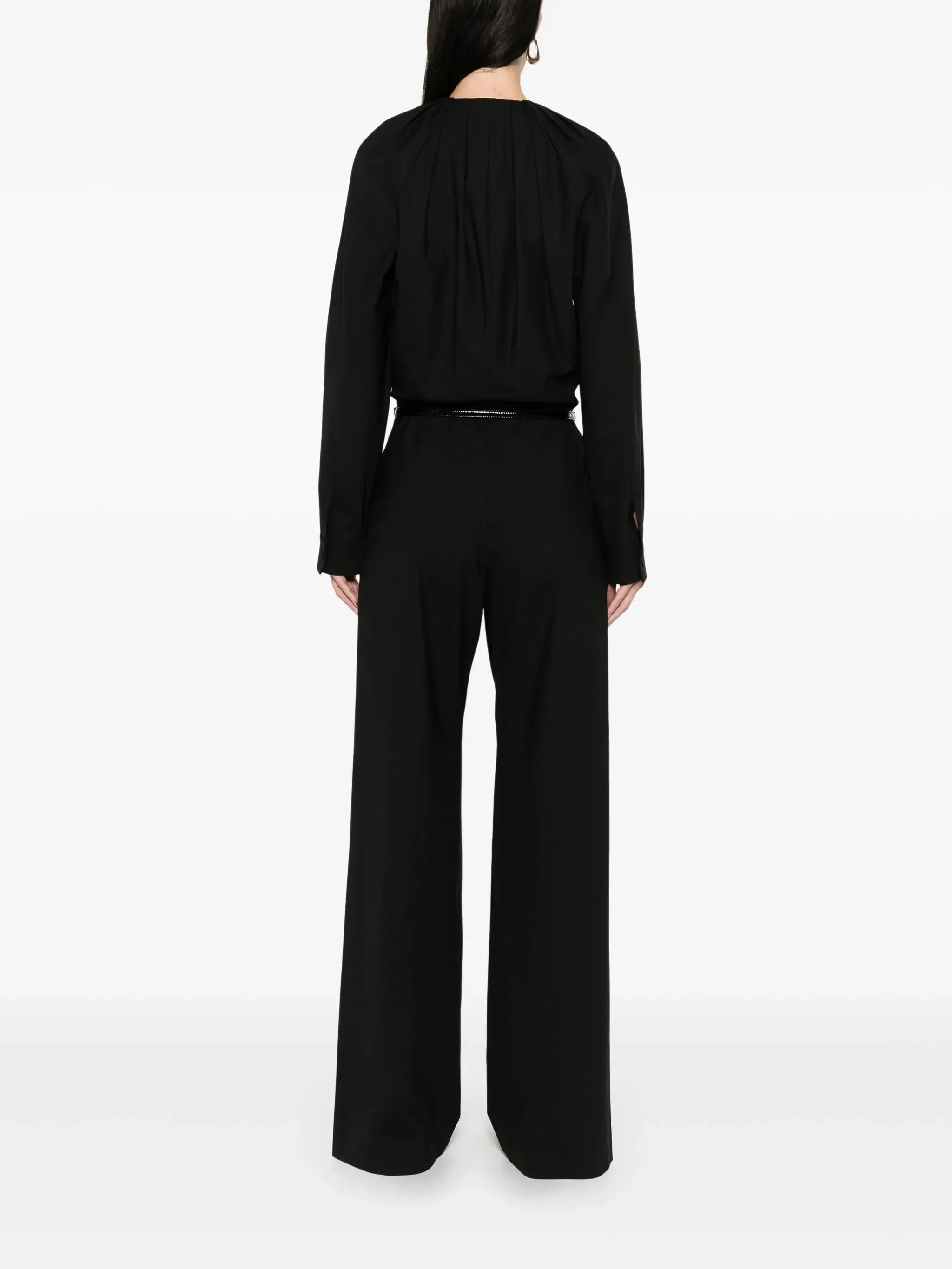Gucci GG Logo Keyhole-Neck Jumpsuit
