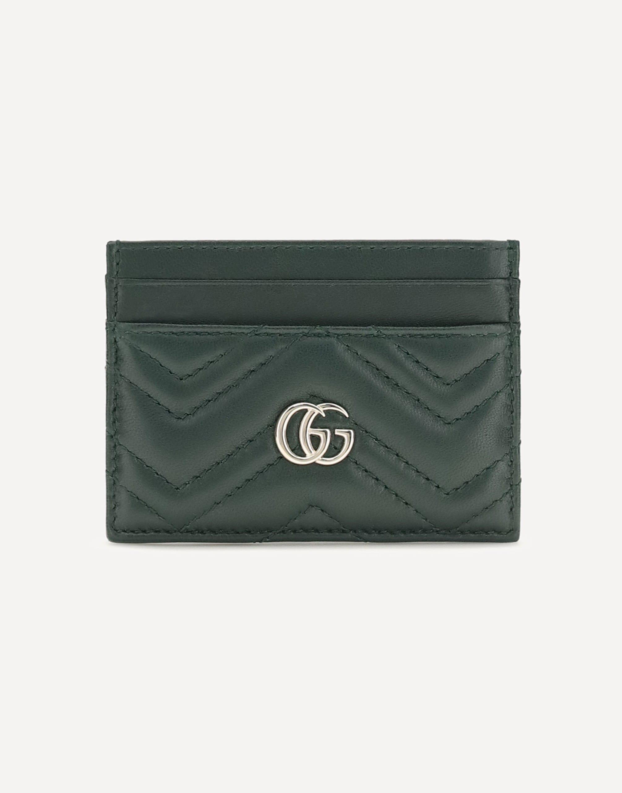 Gucci Gg Marmont Cardholder With Double G
