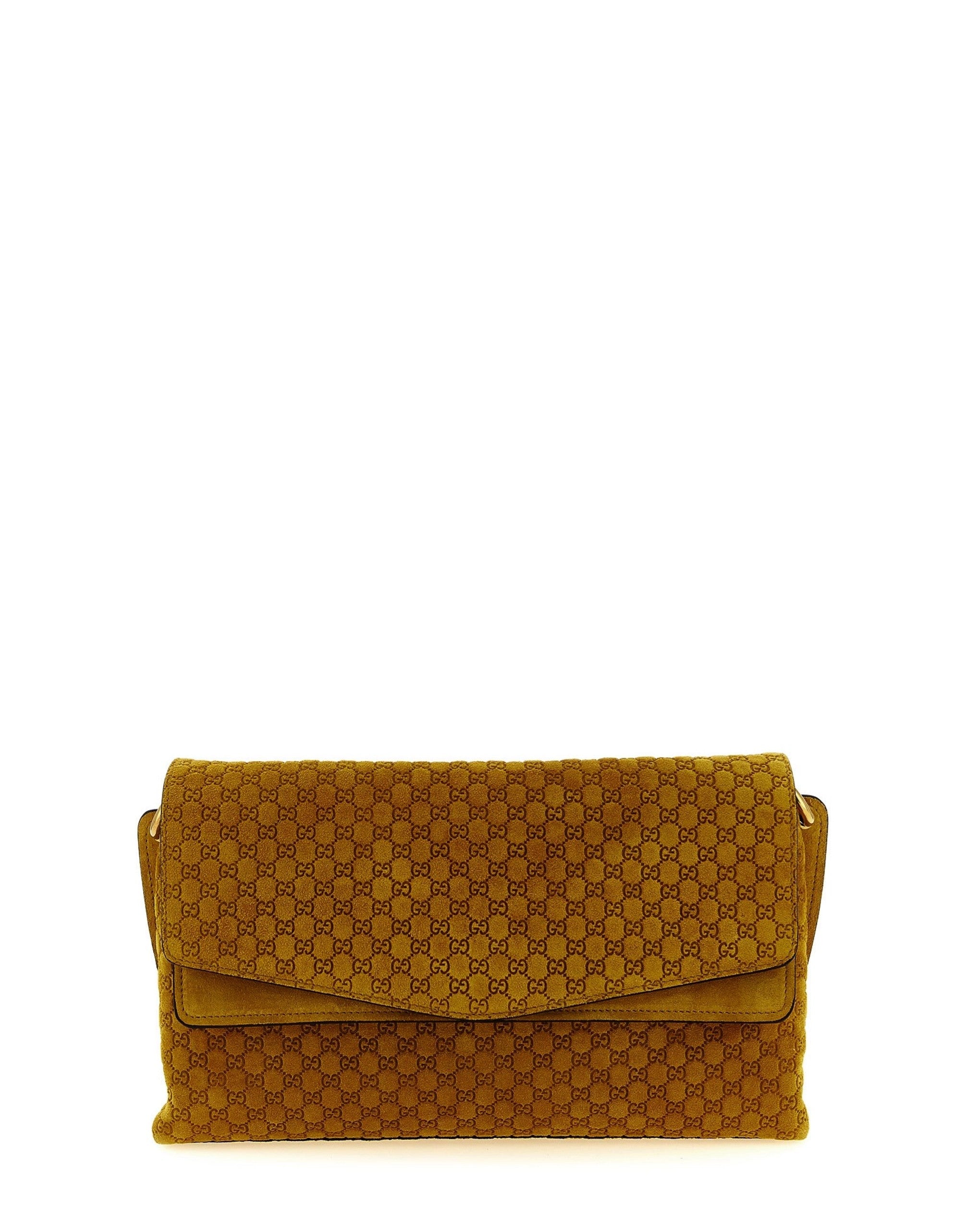 Gucci GG Medium Suede Shoulder Bag