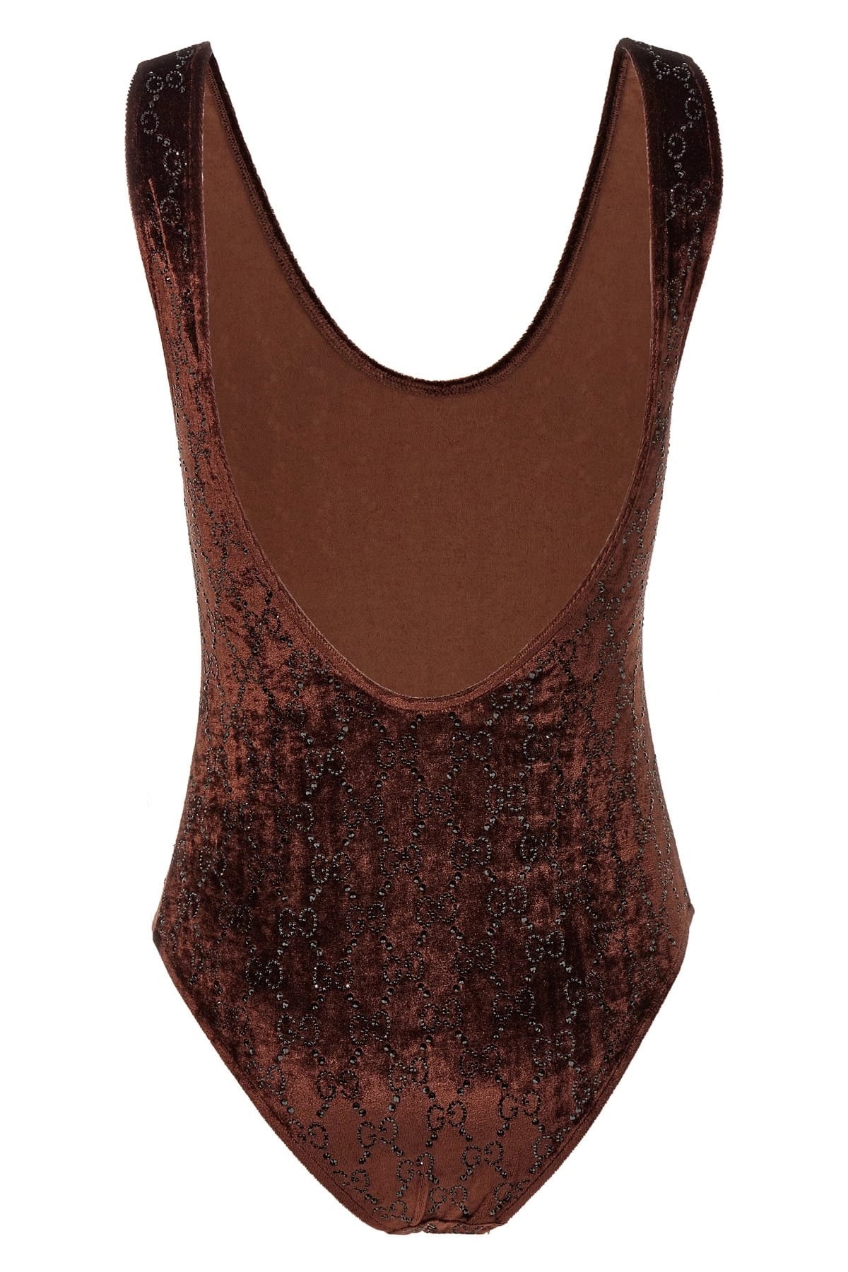 Gucci GG Rhinestone Bodysuit - alternate view