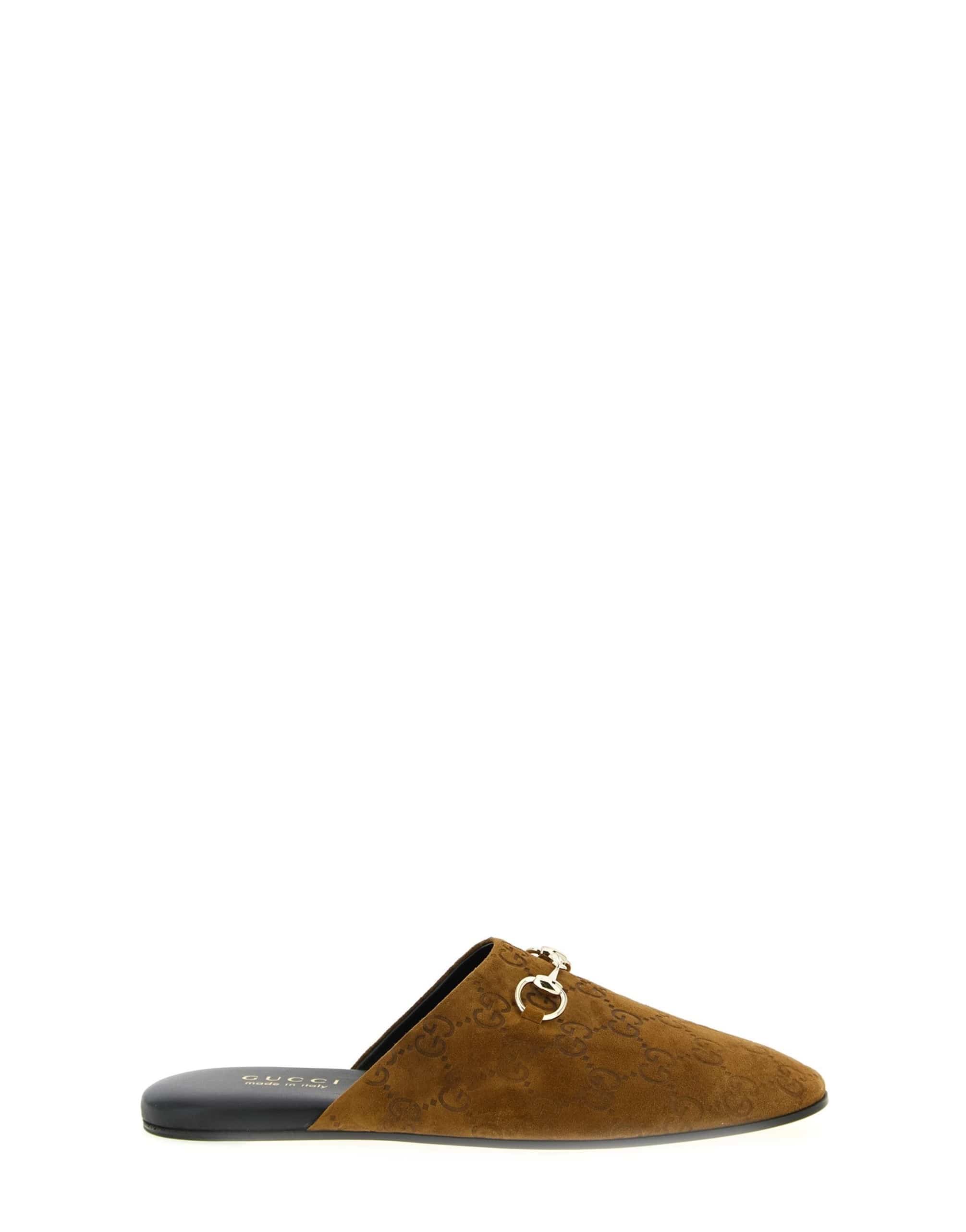 Gucci Gucci GG Suede Mules