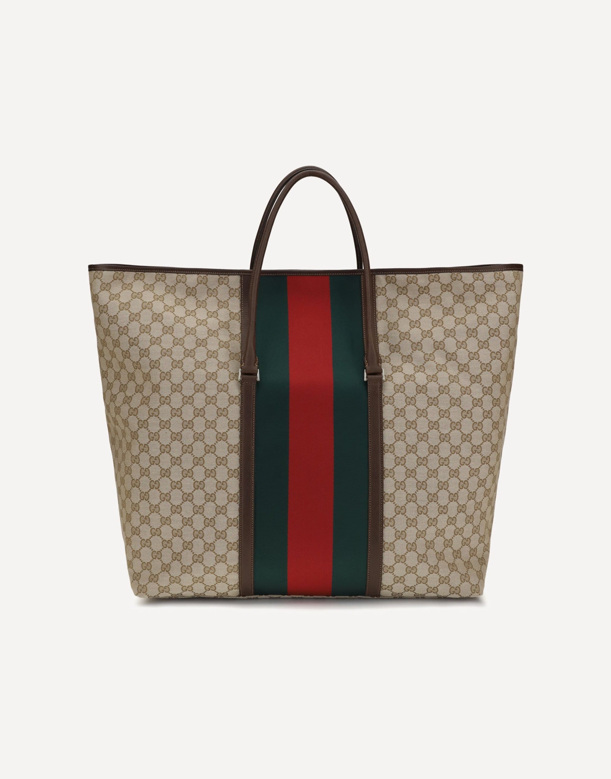Gucci Gucci Gg Travel Bag With Web Stripe