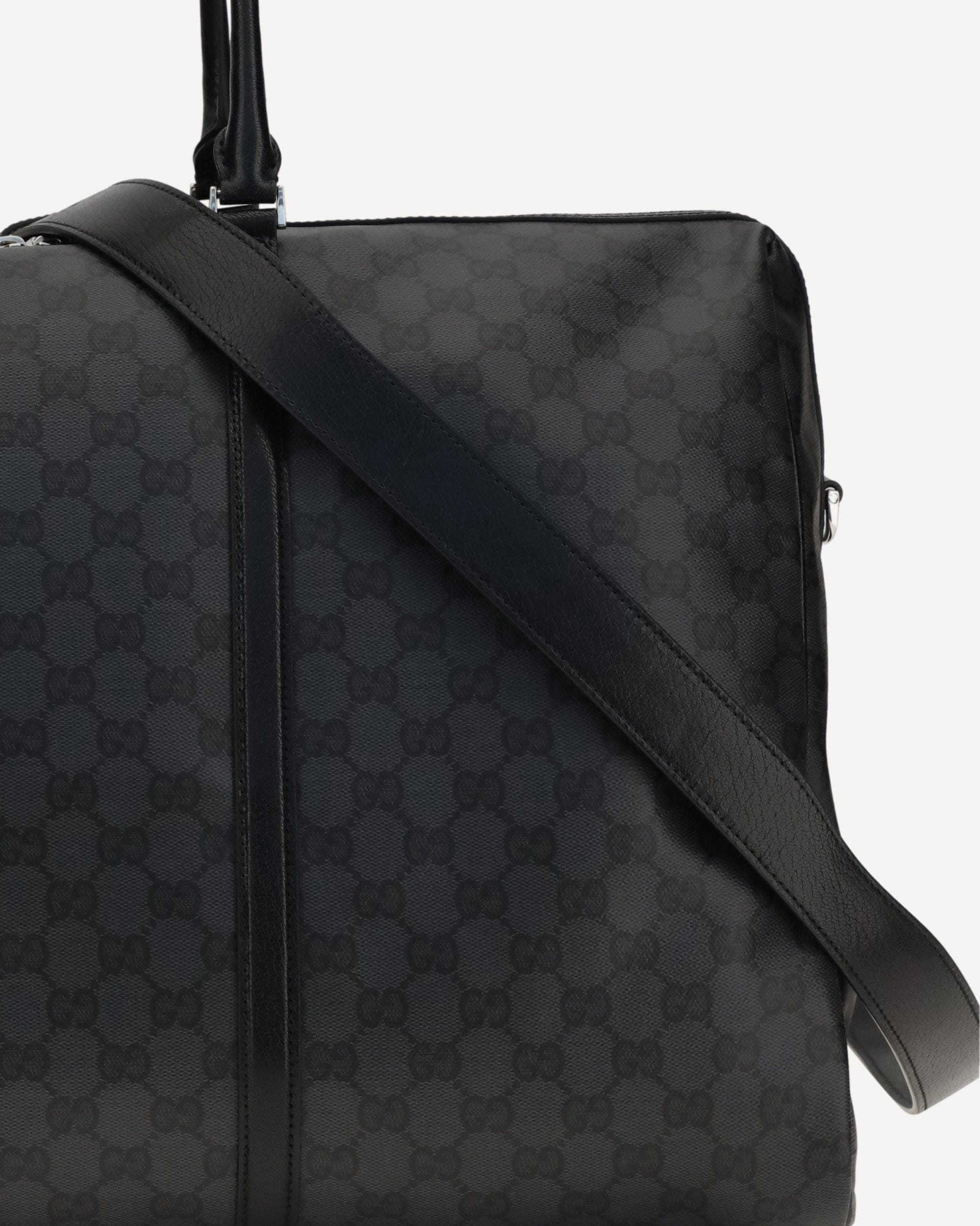 Gucci Gucci Gg Travel Bag With Web Stripe