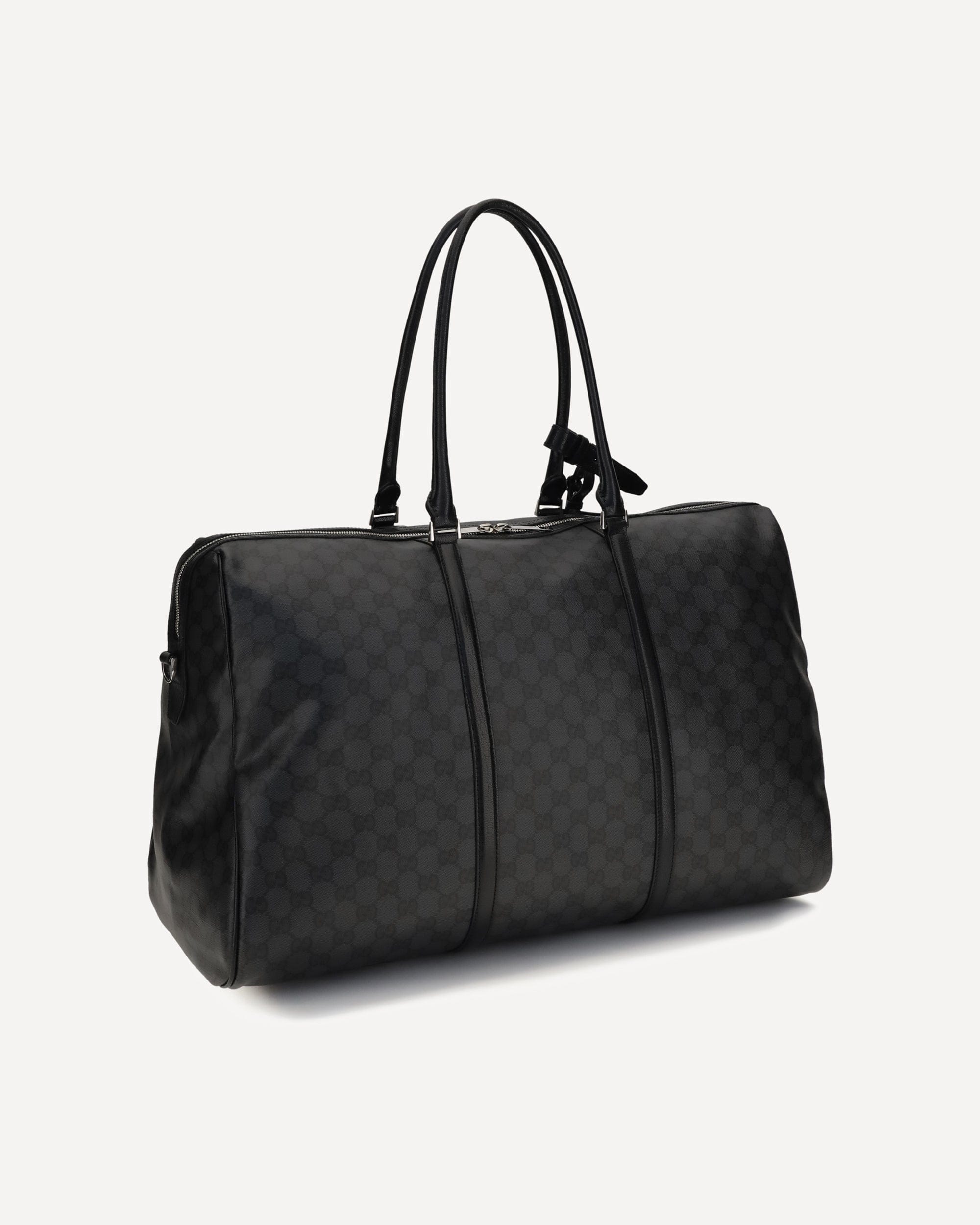 Gucci Gucci Gg Travel Bag With Web Stripe
