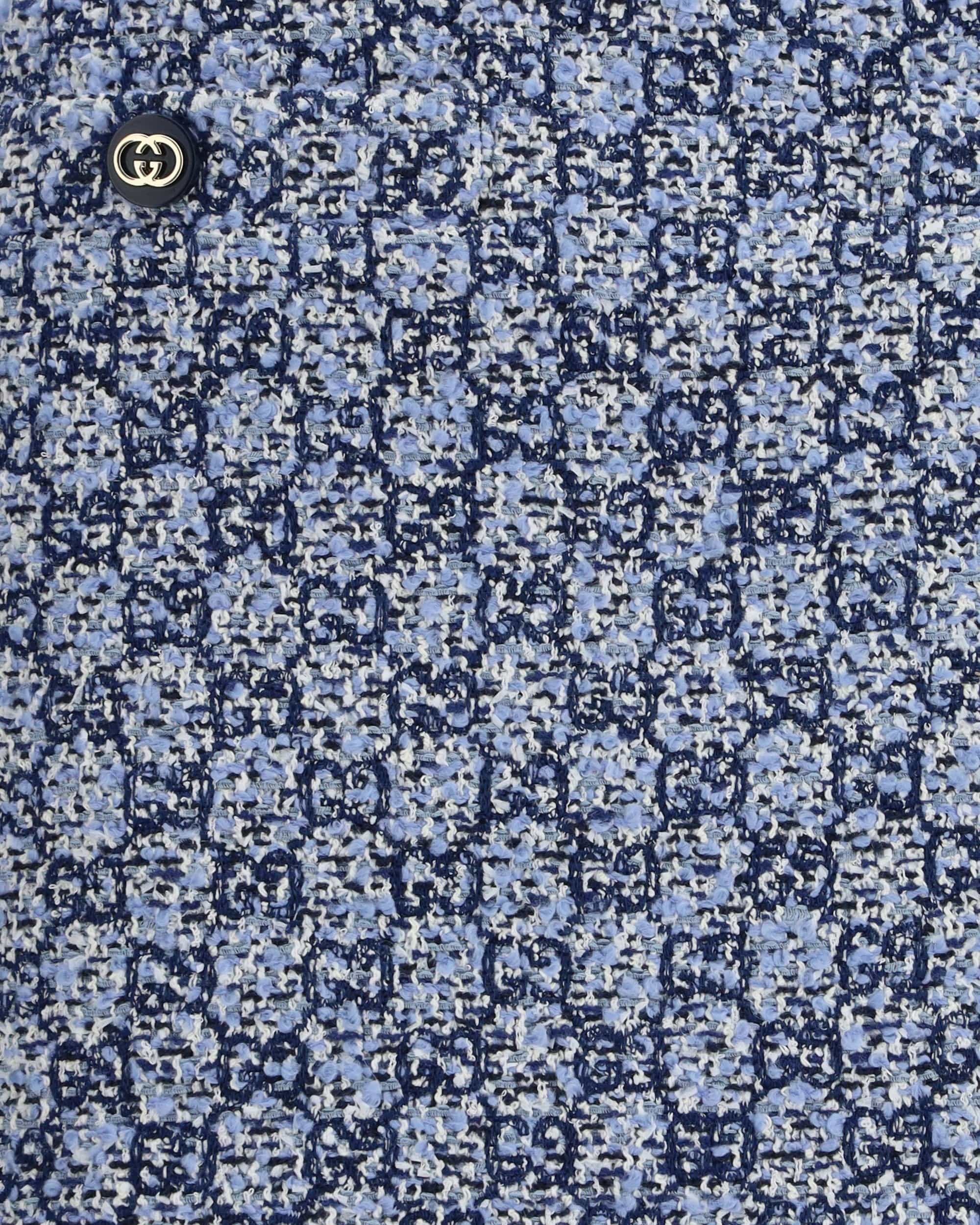 Gucci Gg Tweed Skirt