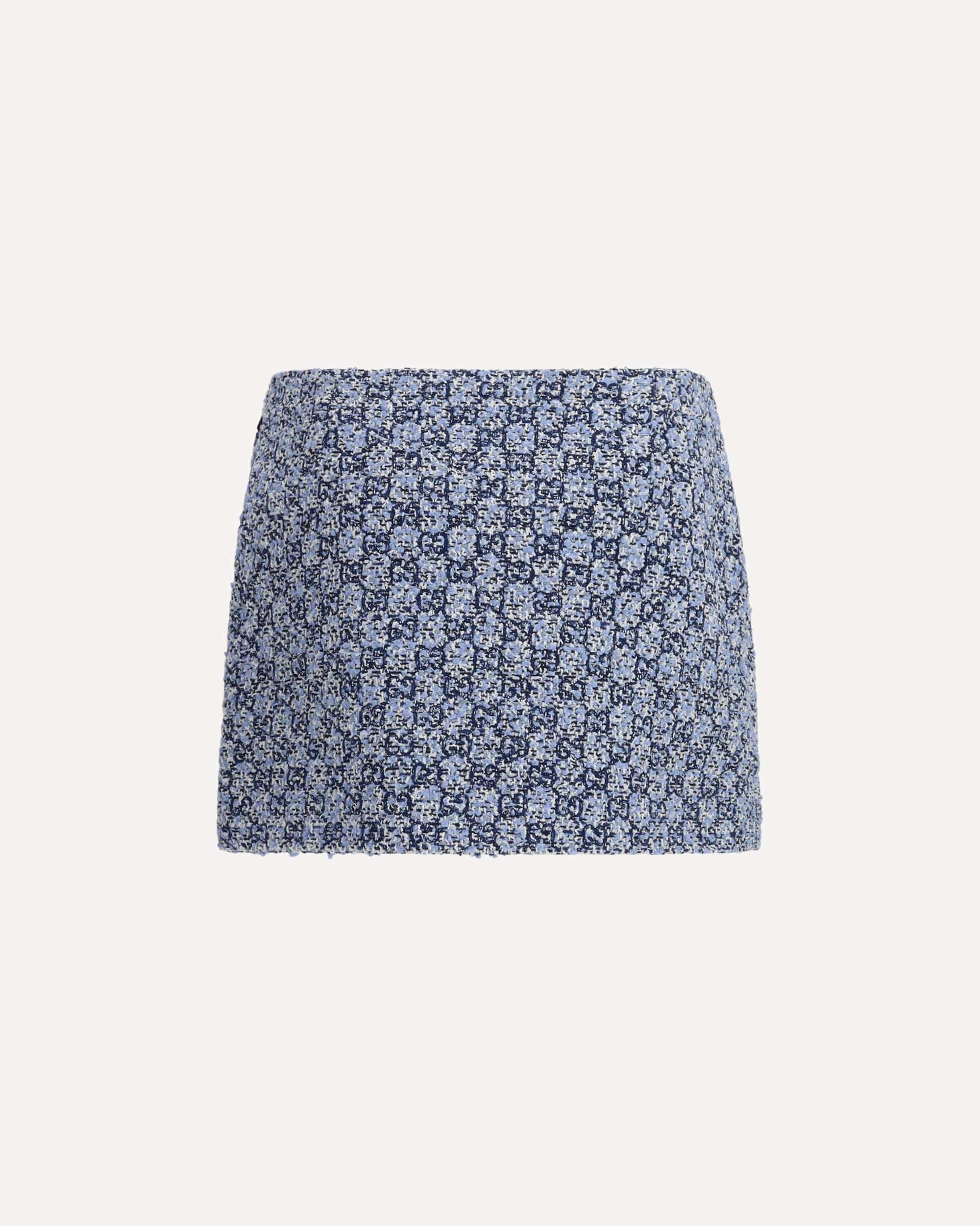 Falda de tweed GG - alternate view