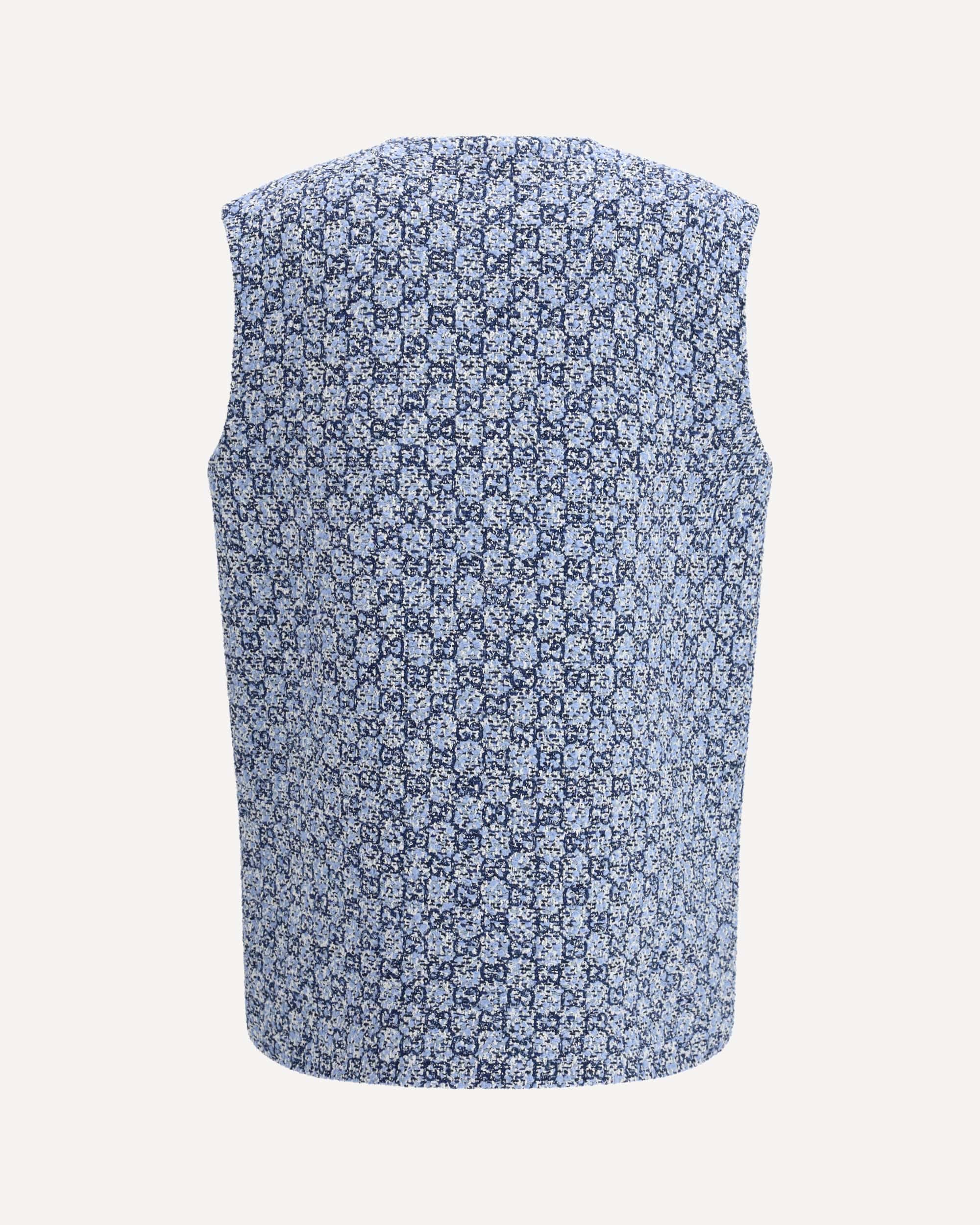 Chaleco de tweed GG - alternate view