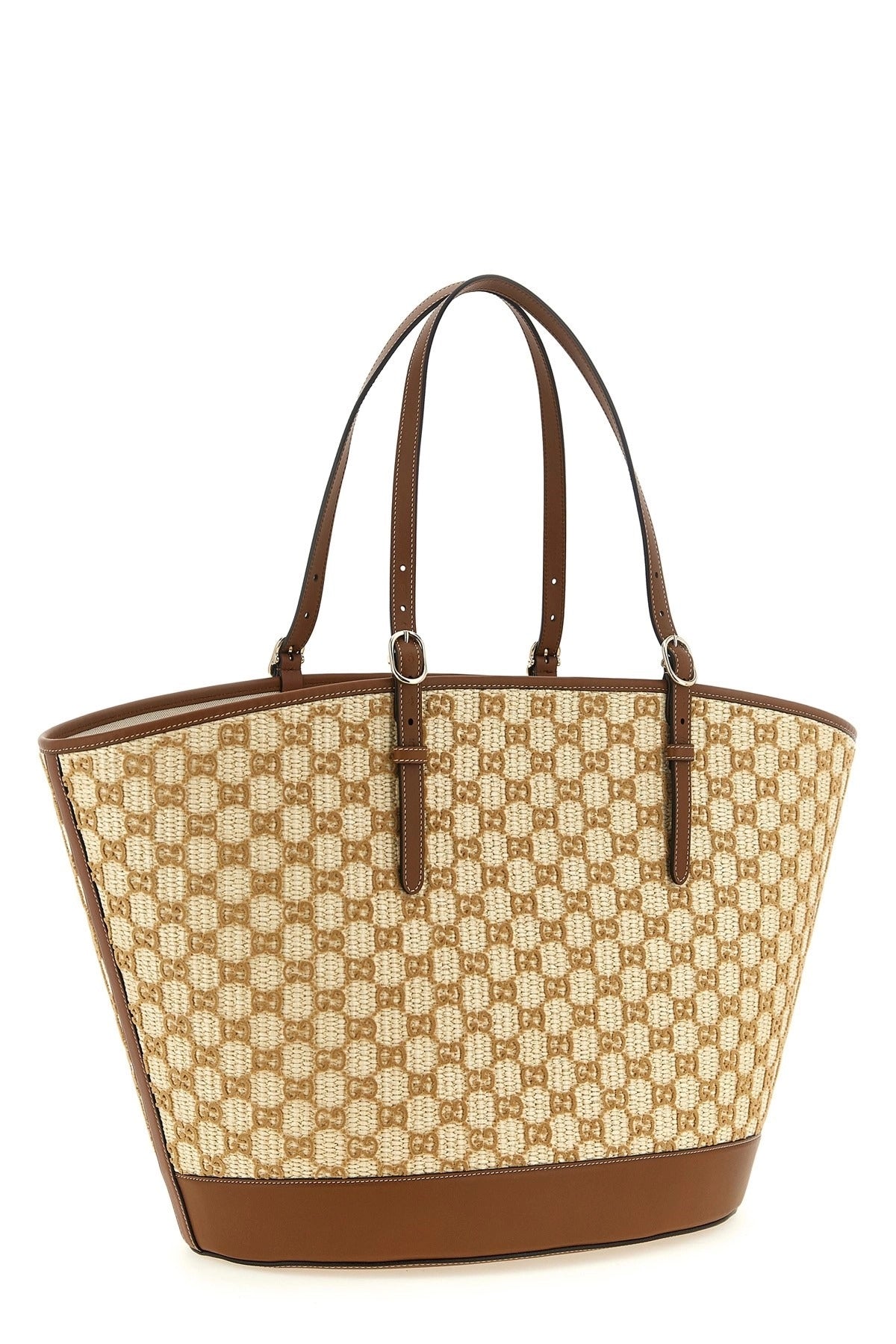 Gucci GG Woven Shopping Bag - alternate view