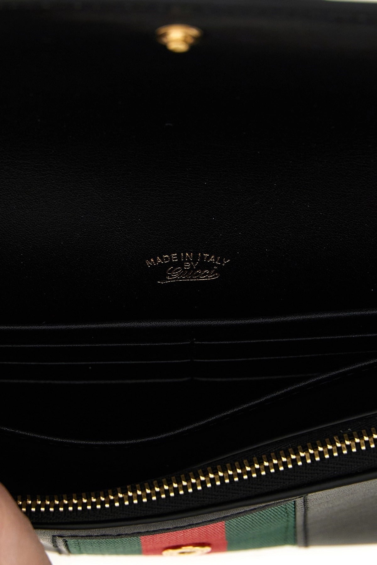 Gucci Horsebit Web Wallet On Chain