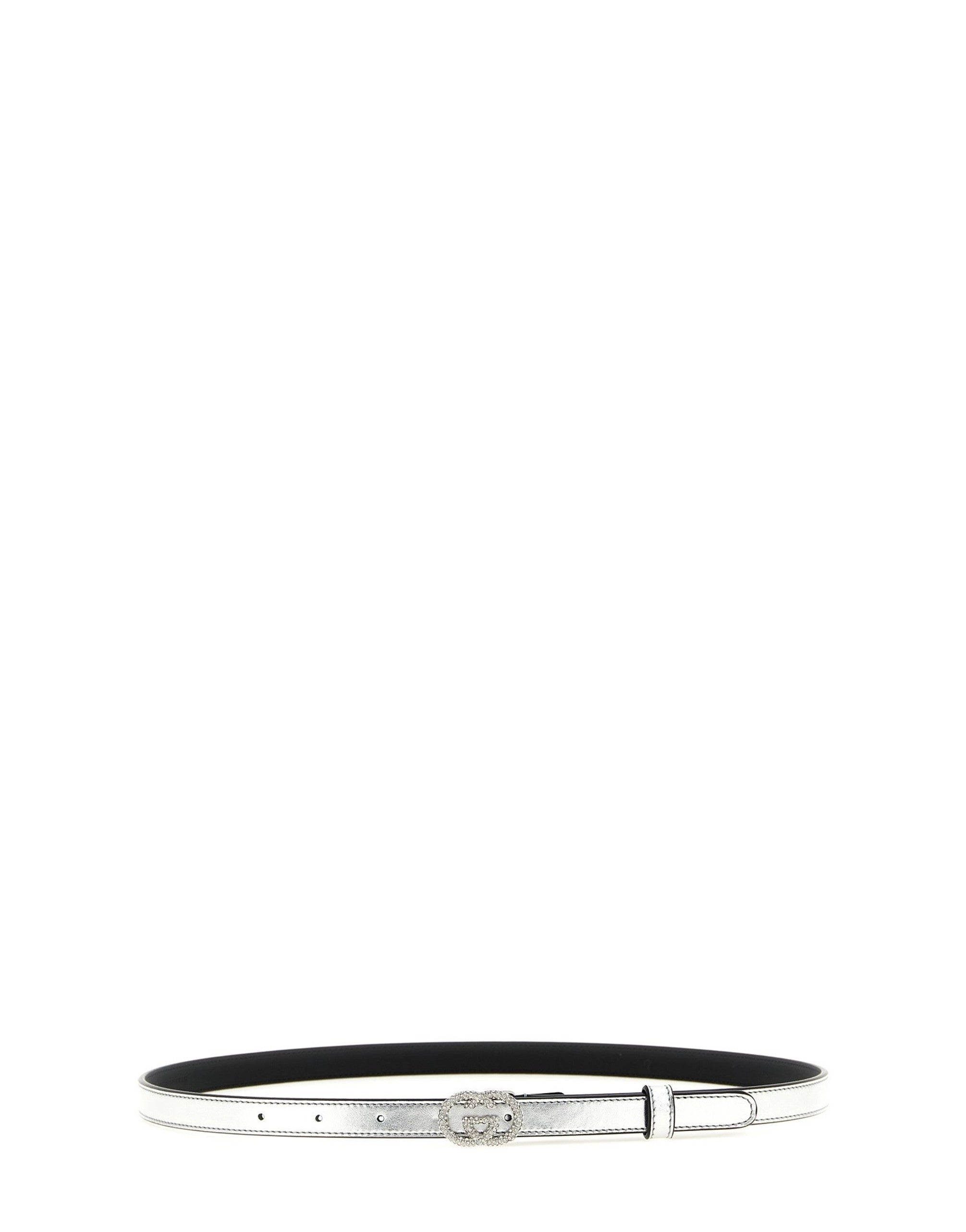 Gucci Incrocio GG Crystal Belt