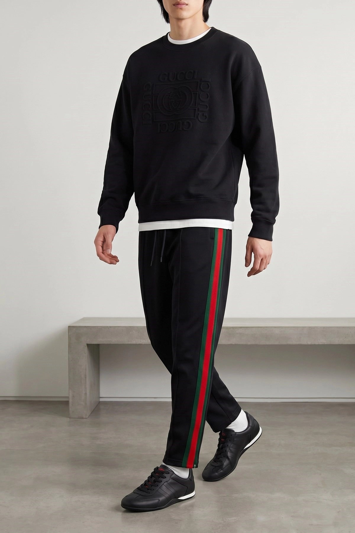 Felpa Gucci Incrocio GG