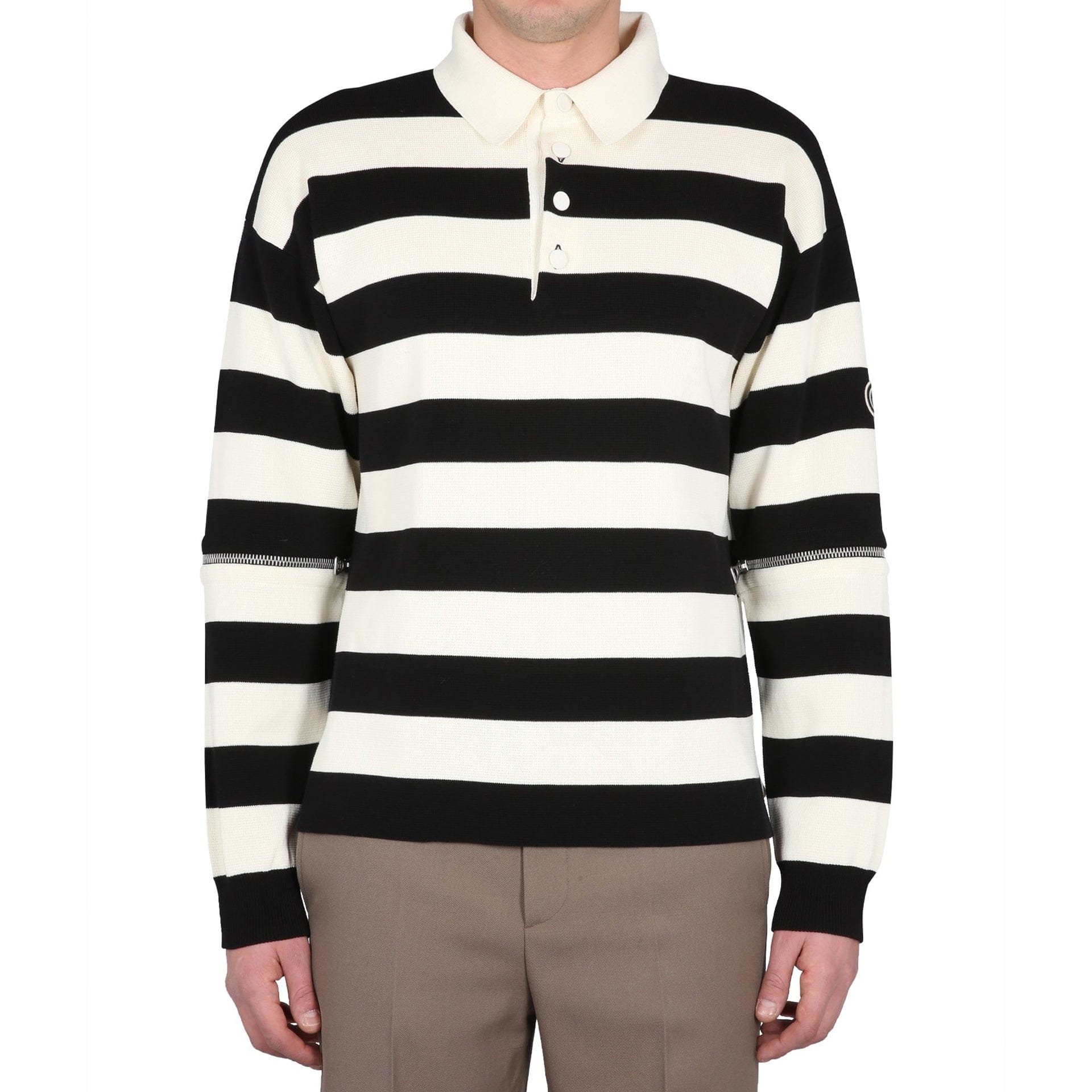 Interlocking G Striped Polo Shirt - alternate view