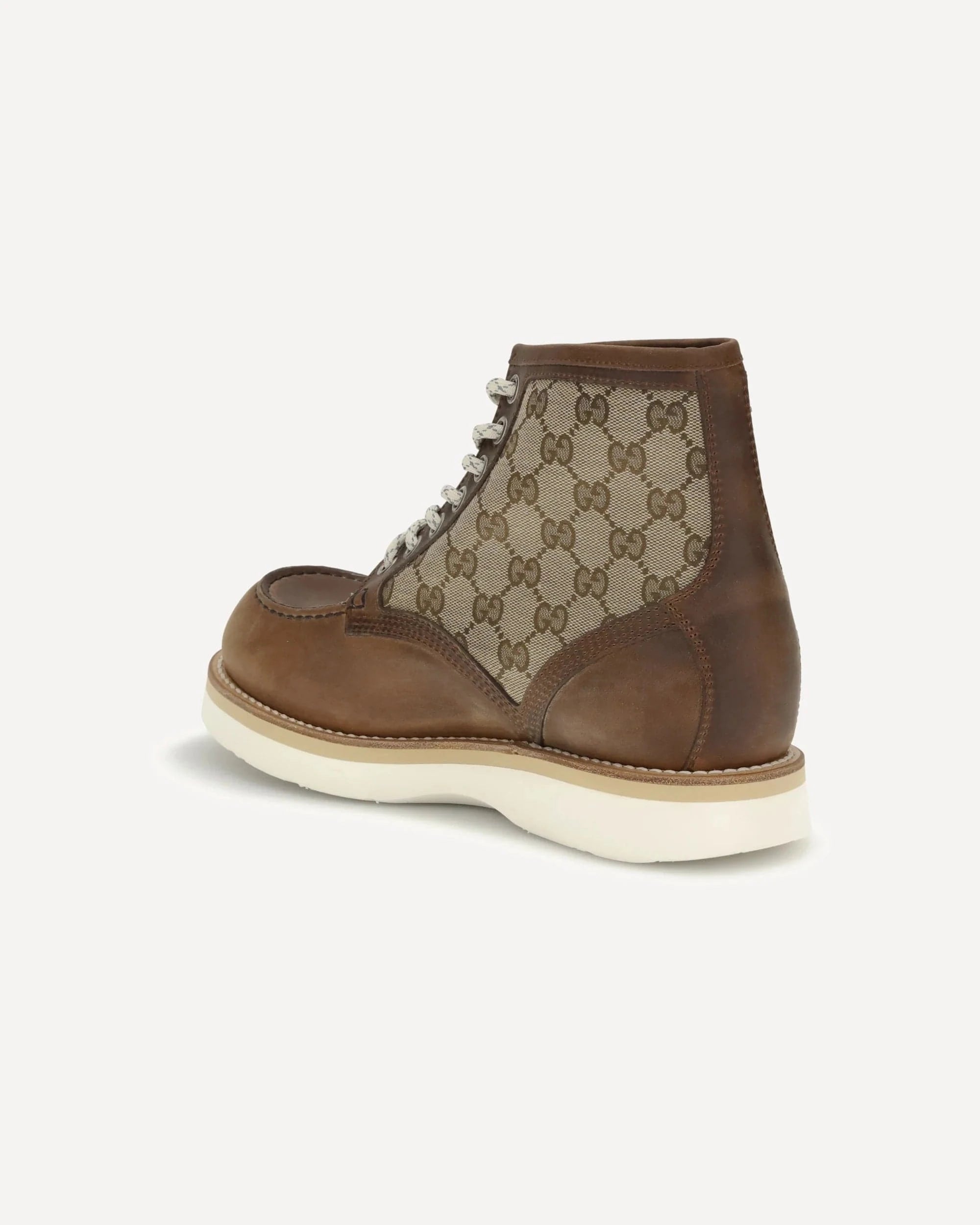 Gucci Lace-Up Ankle Boots