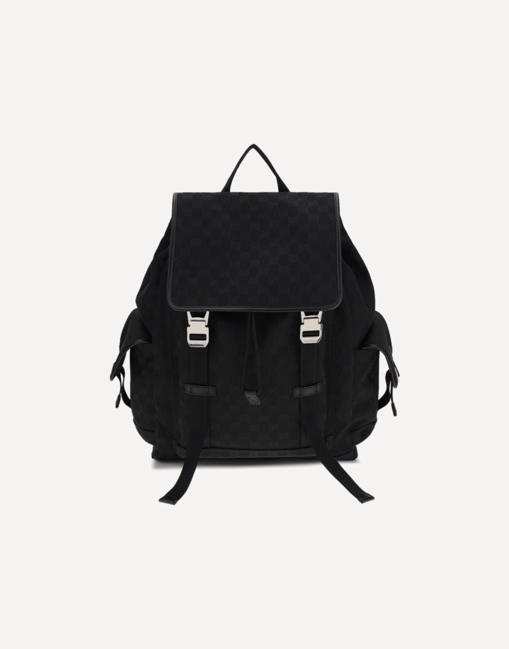 Gucci Large Gg Fabric Backpack