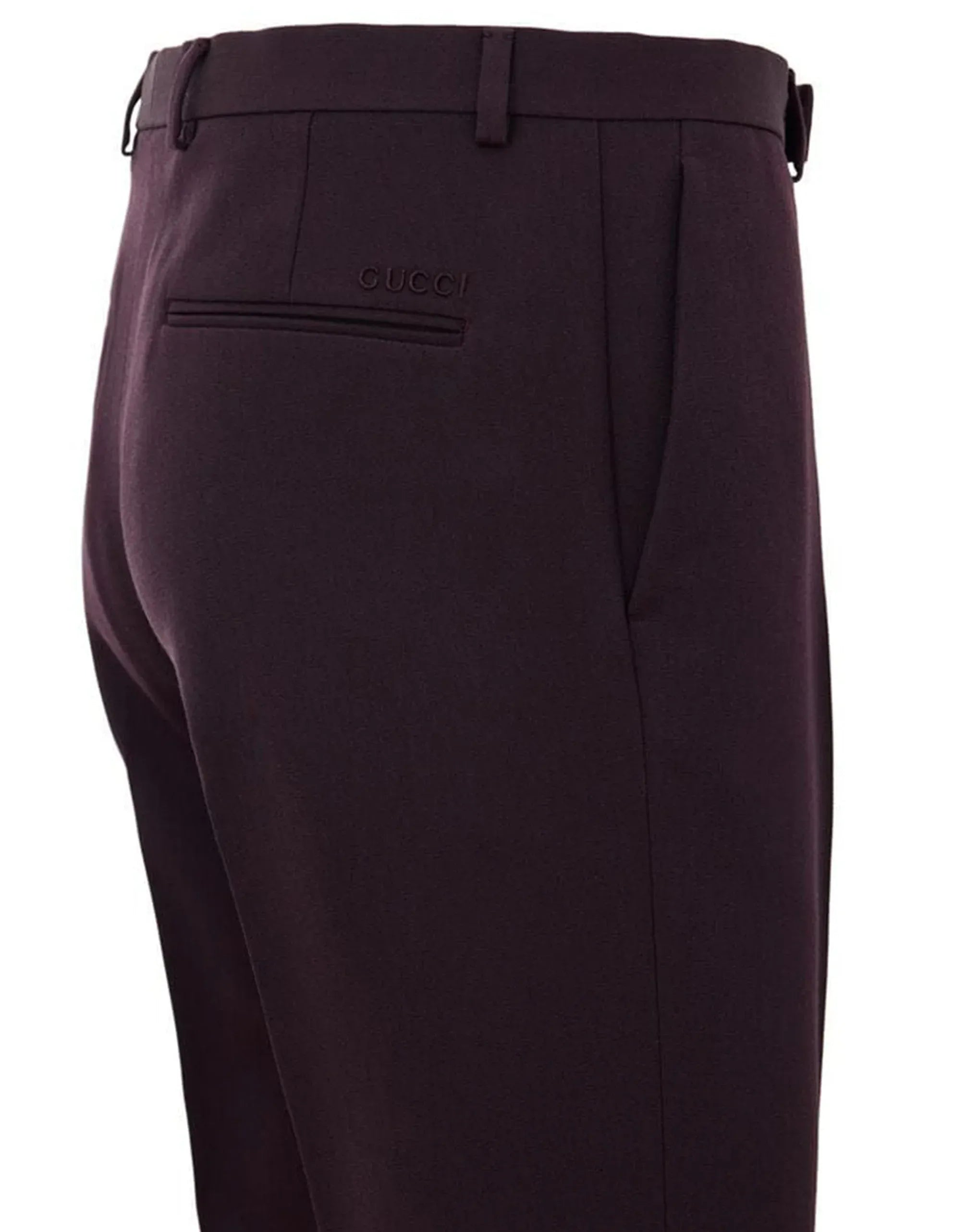 Gucci Брюки на заказ с вышивкой логотипа