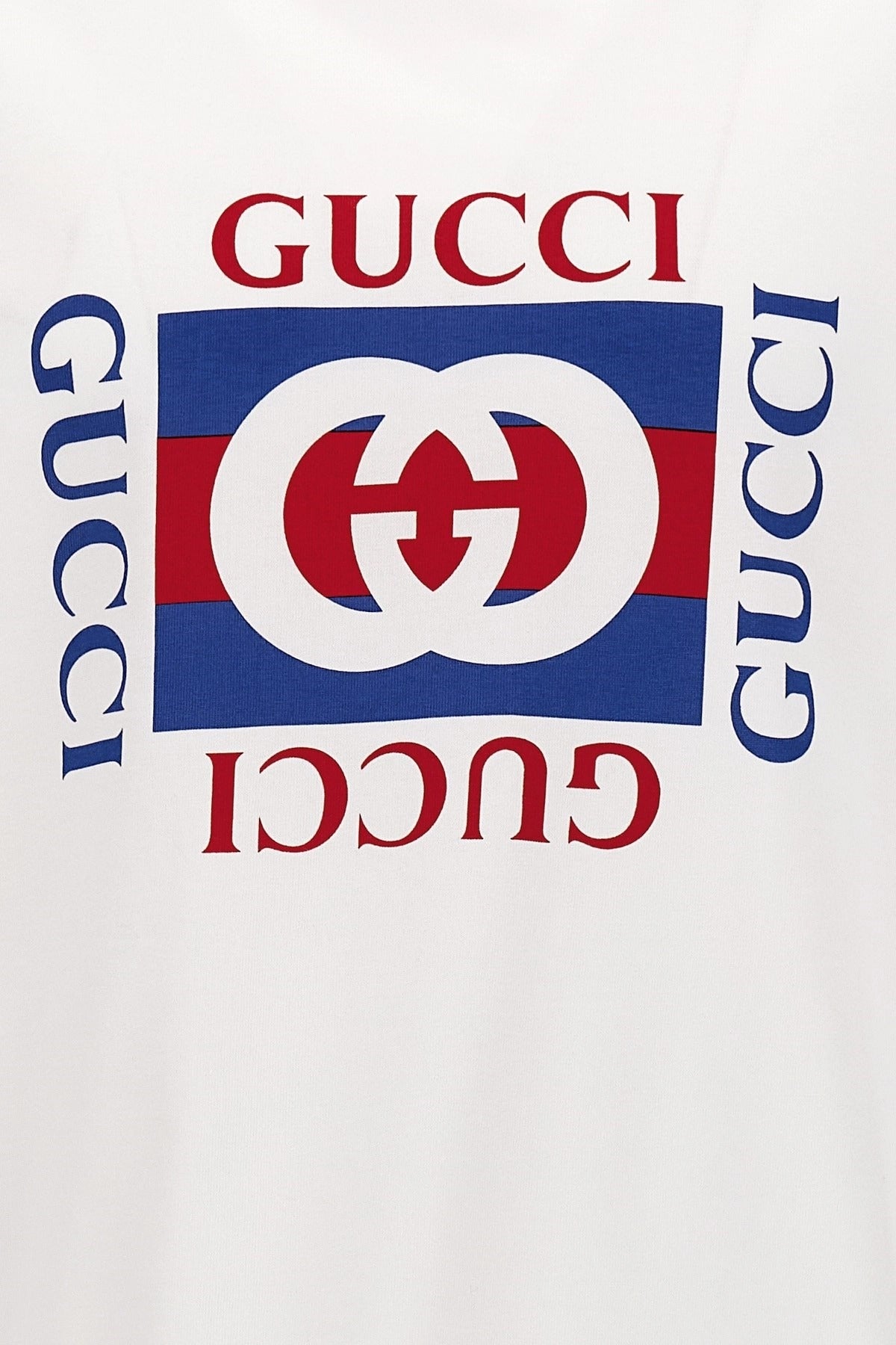 T-shirt con stampa logo Gucci