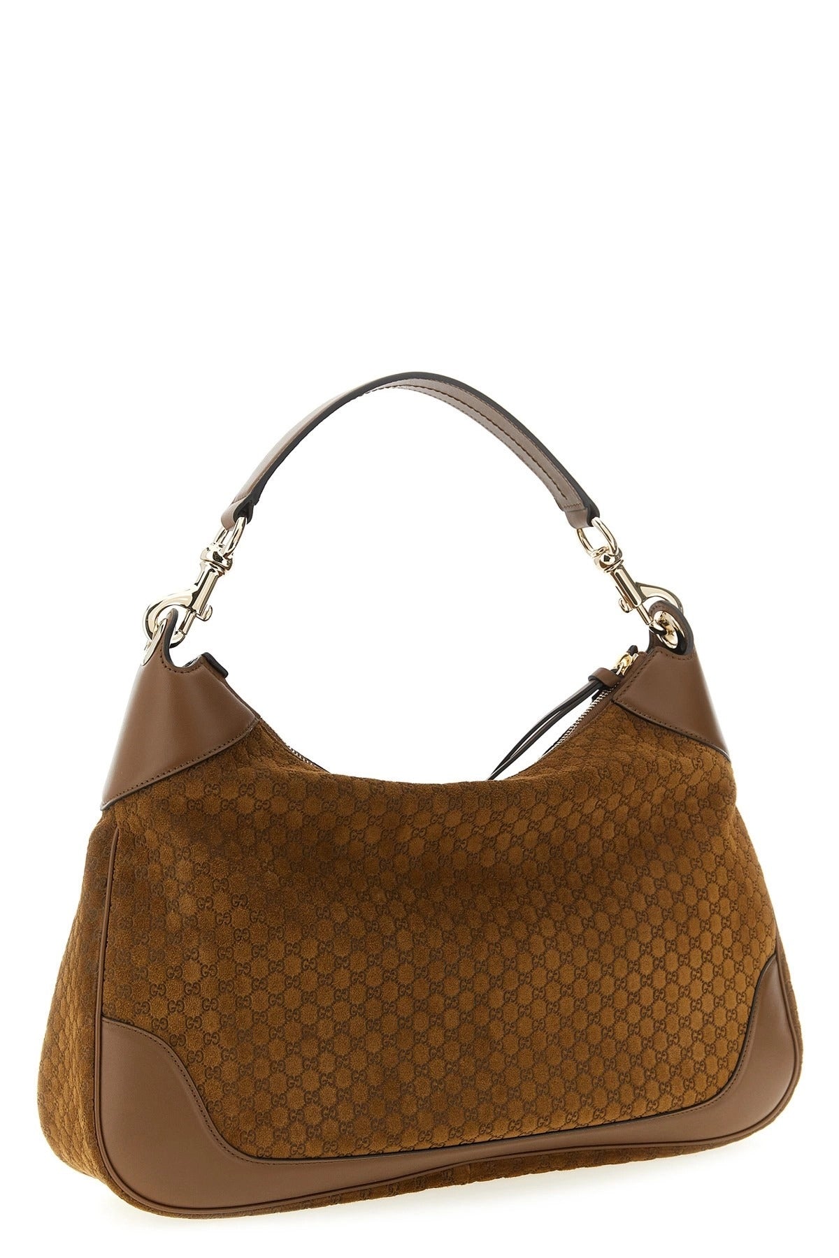 Gucci middelgrote suède schoudertas