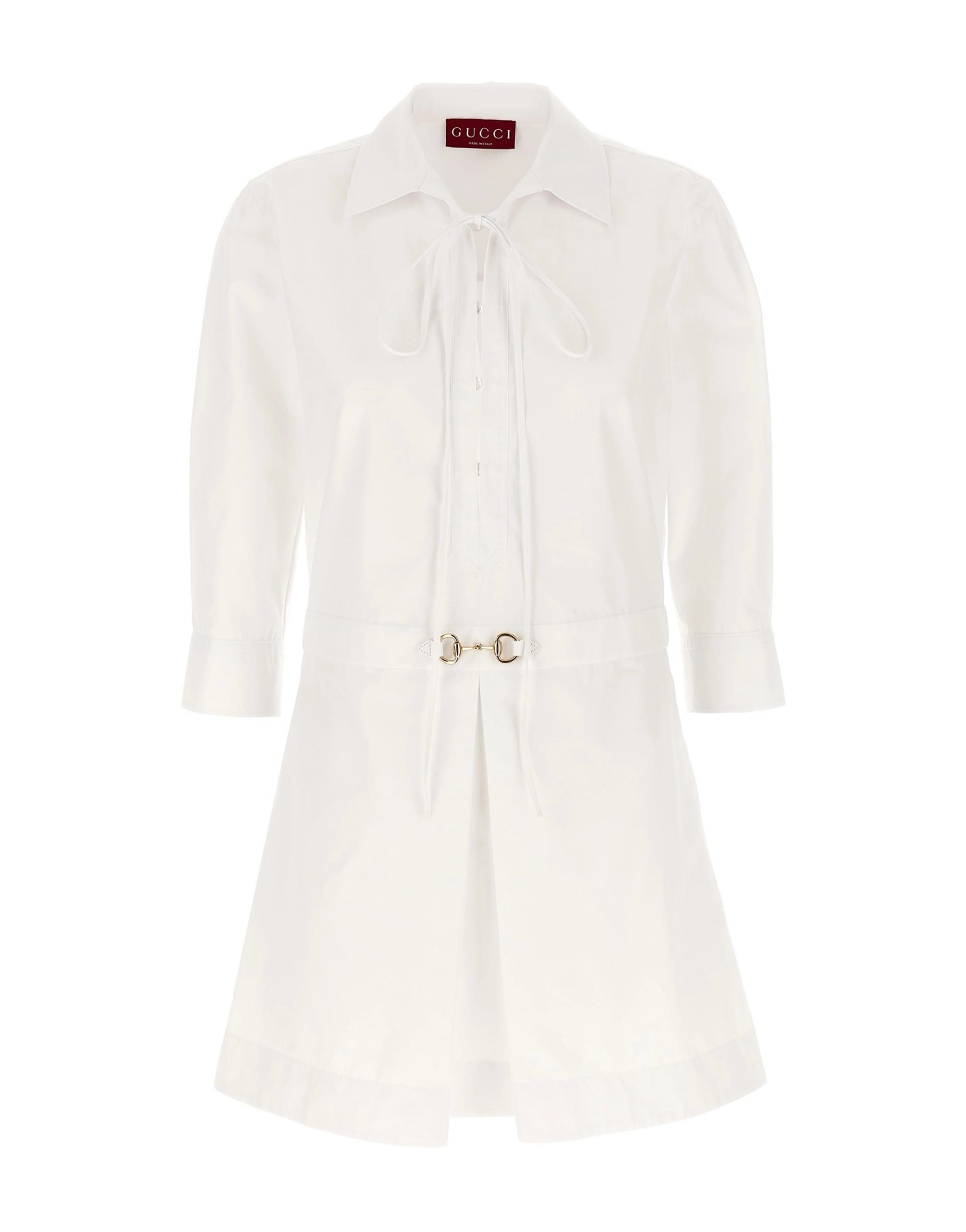 Gucci Gucci Morsetto Chemisier Mini Dress