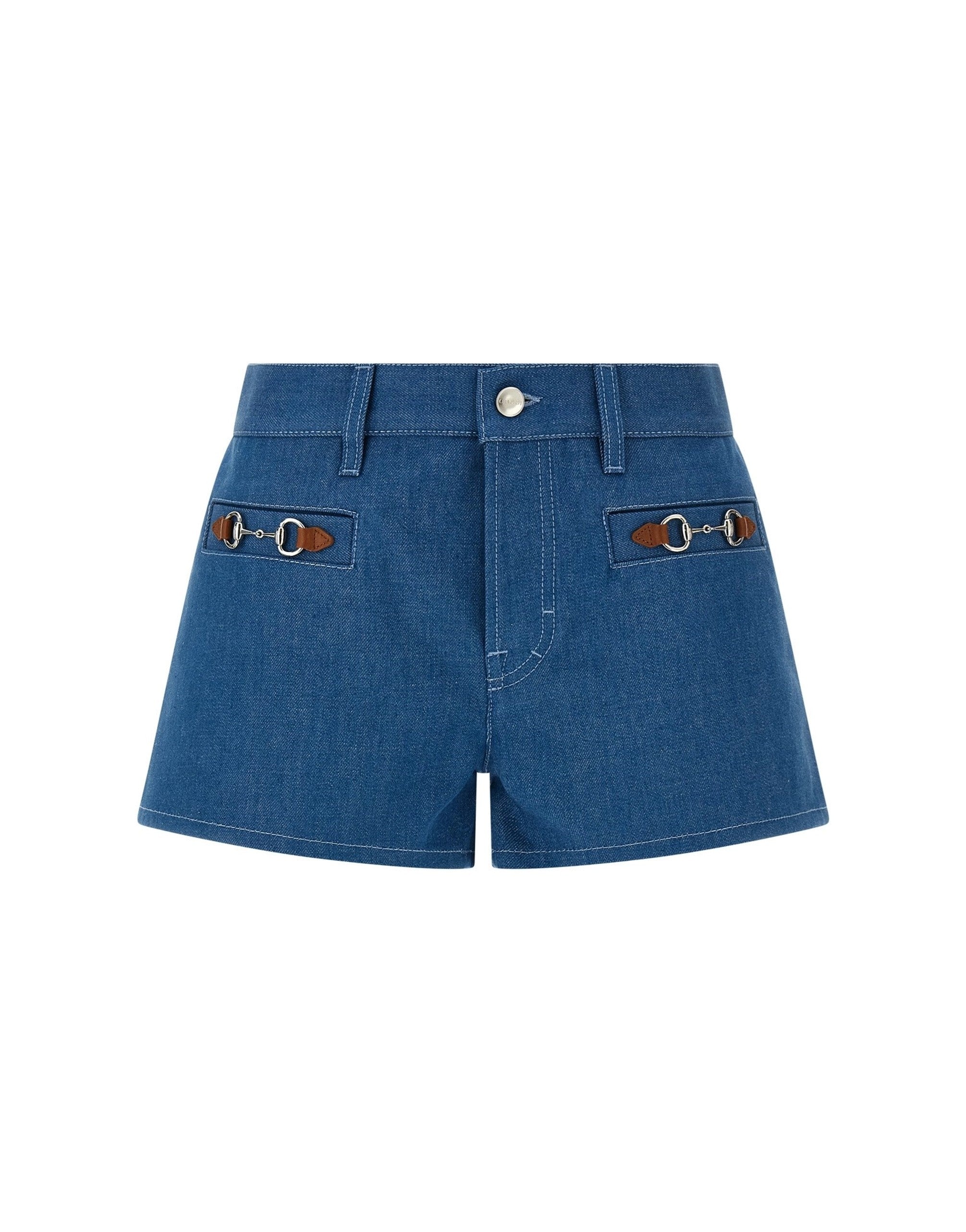 Gucci Morsetto Denim Shorts