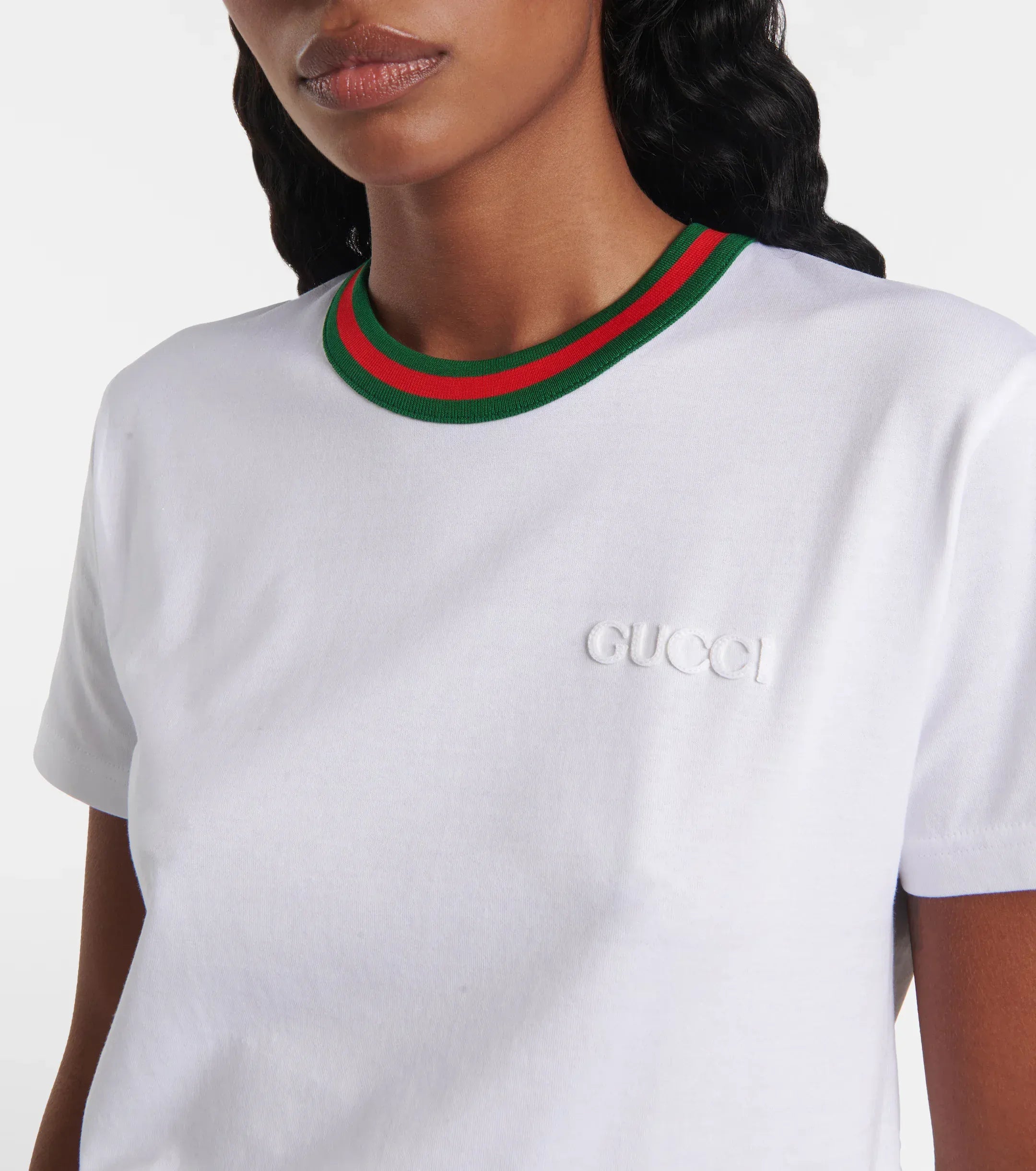 Gucci New 70s Printed Cotton Jersey T-Shirt