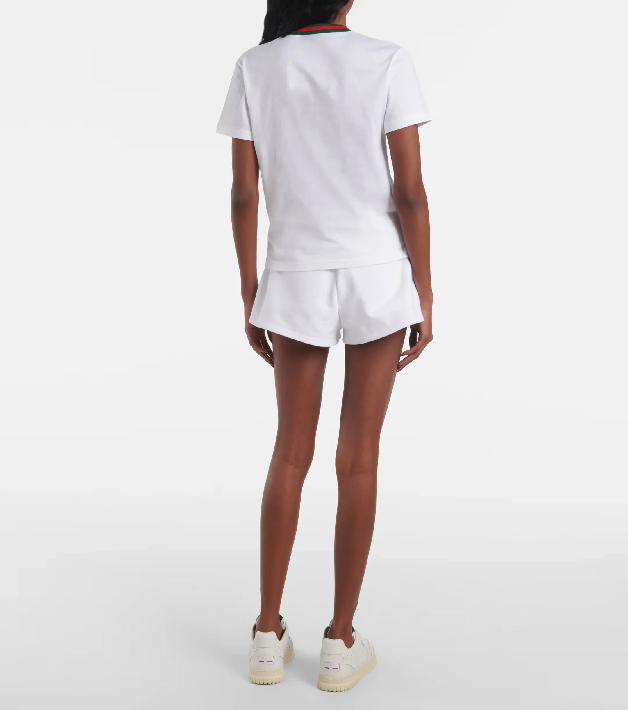 Gucci New 70s Printed Cotton Jersey T-Shirt