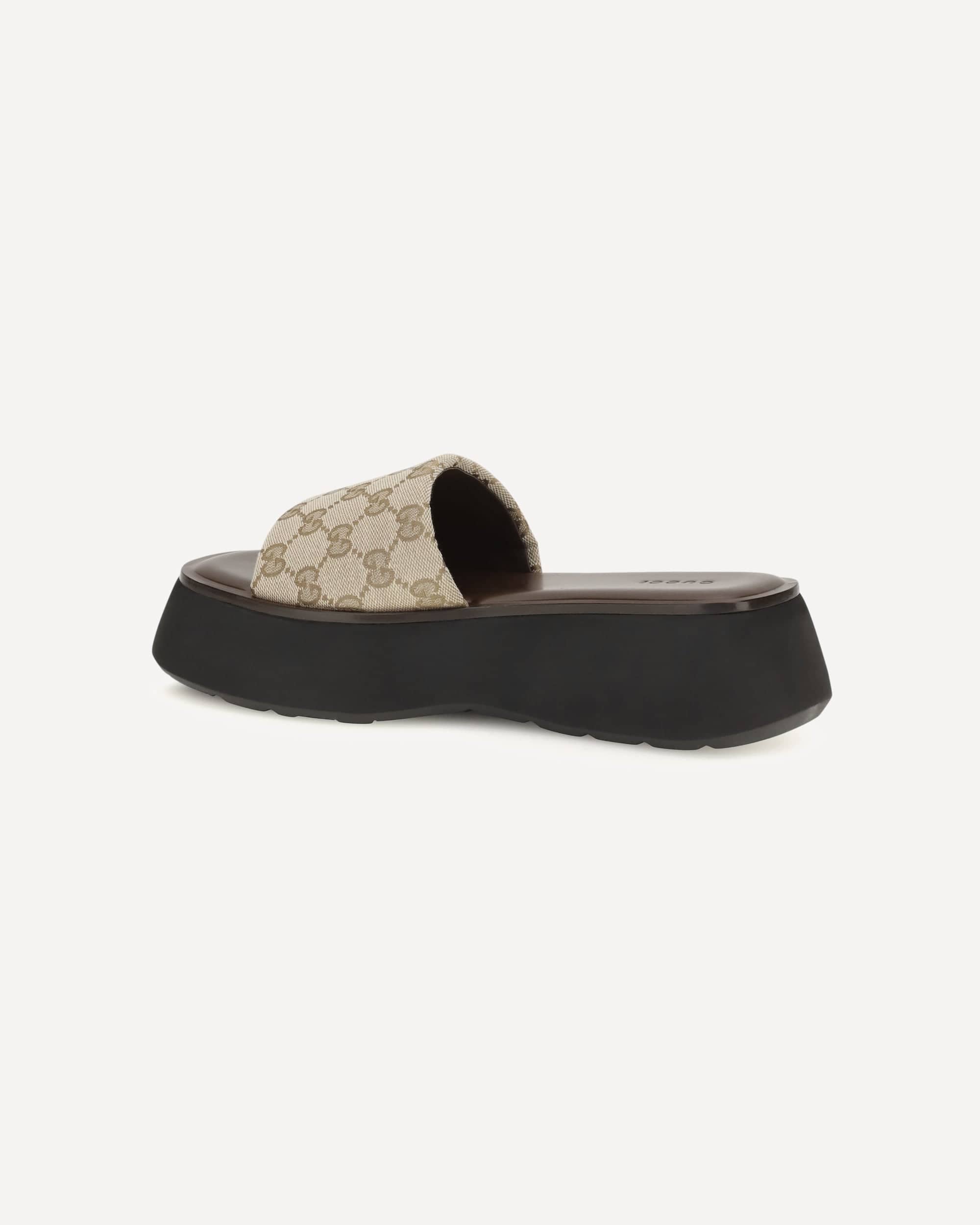 Gucci Gucci Oversized Sole Slider Sandals