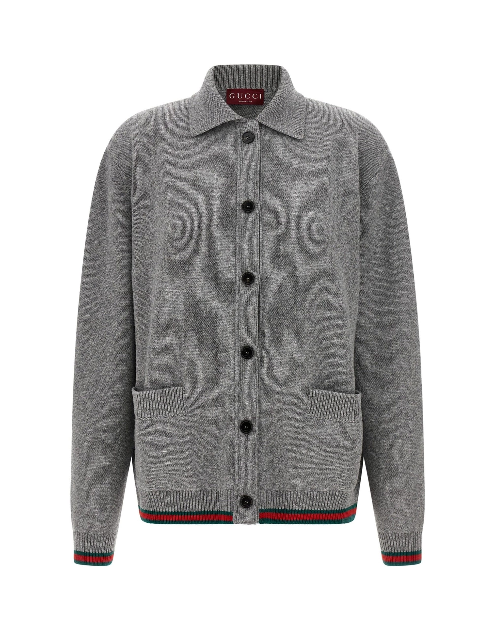 Gucci Gucci Polo Style Cardigan