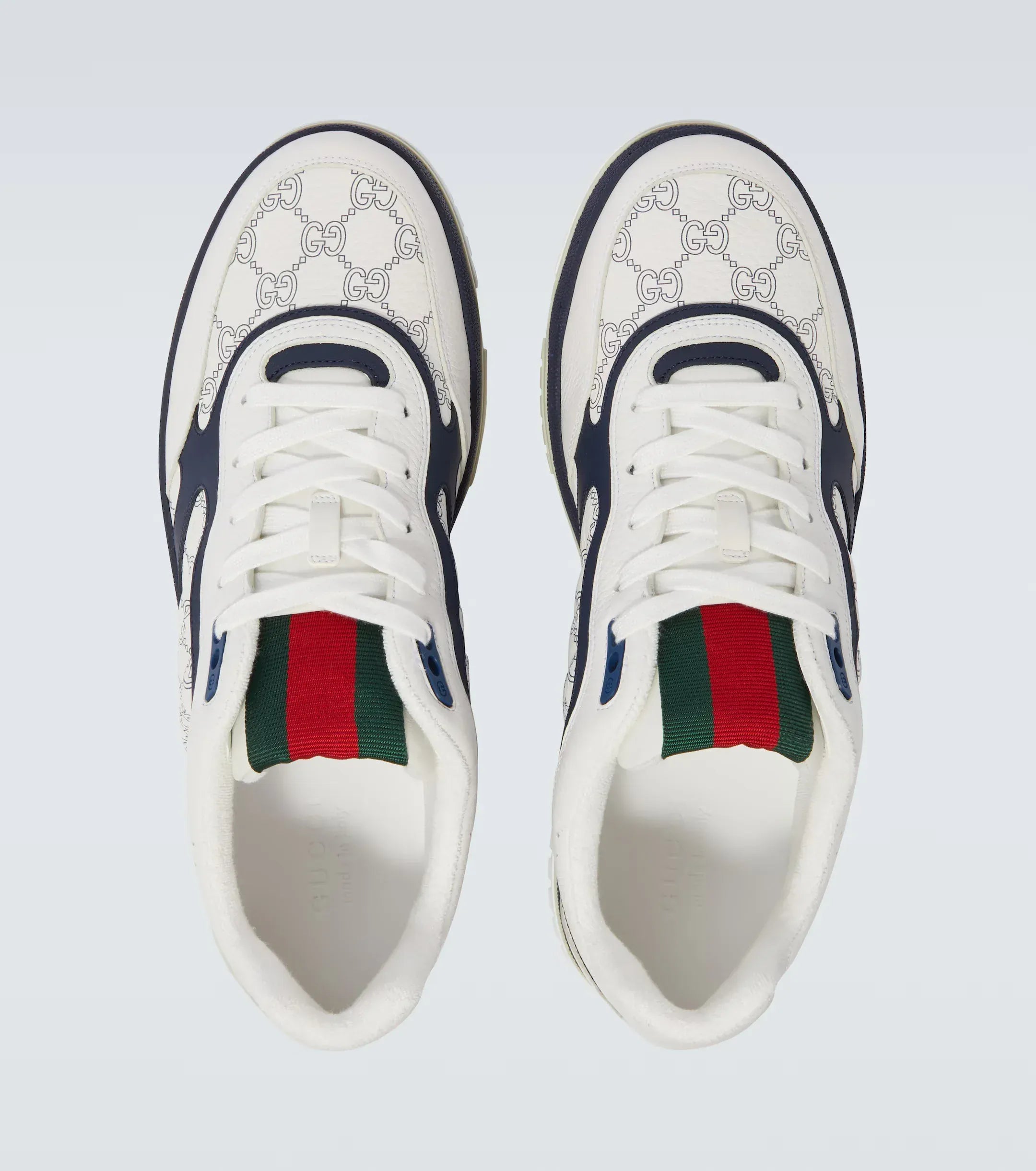 Gucci Re-Web Leather Sneakers