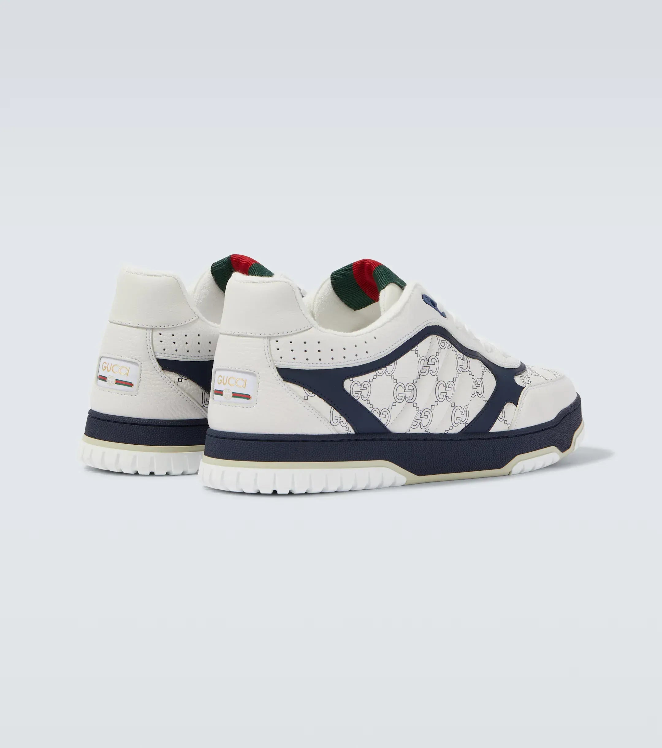 Gucci Re-Web Leather Sneakers
