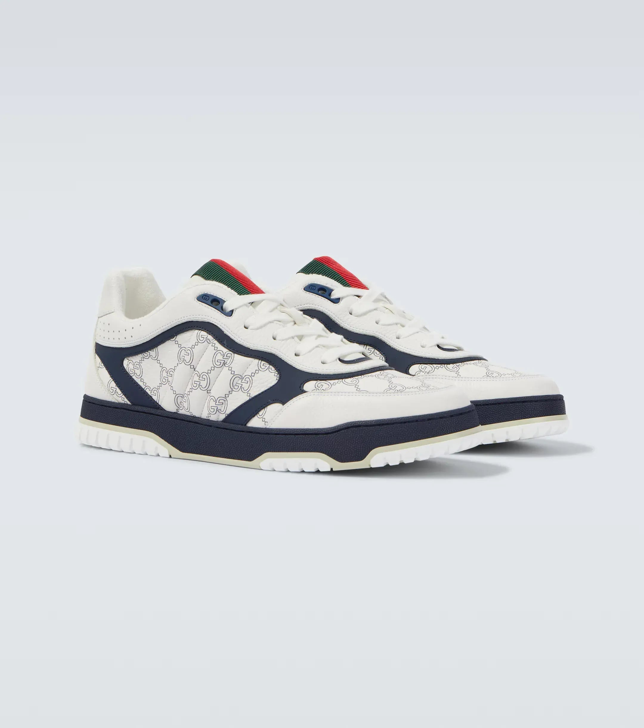 Gucci Re-Web Leather Sneakers