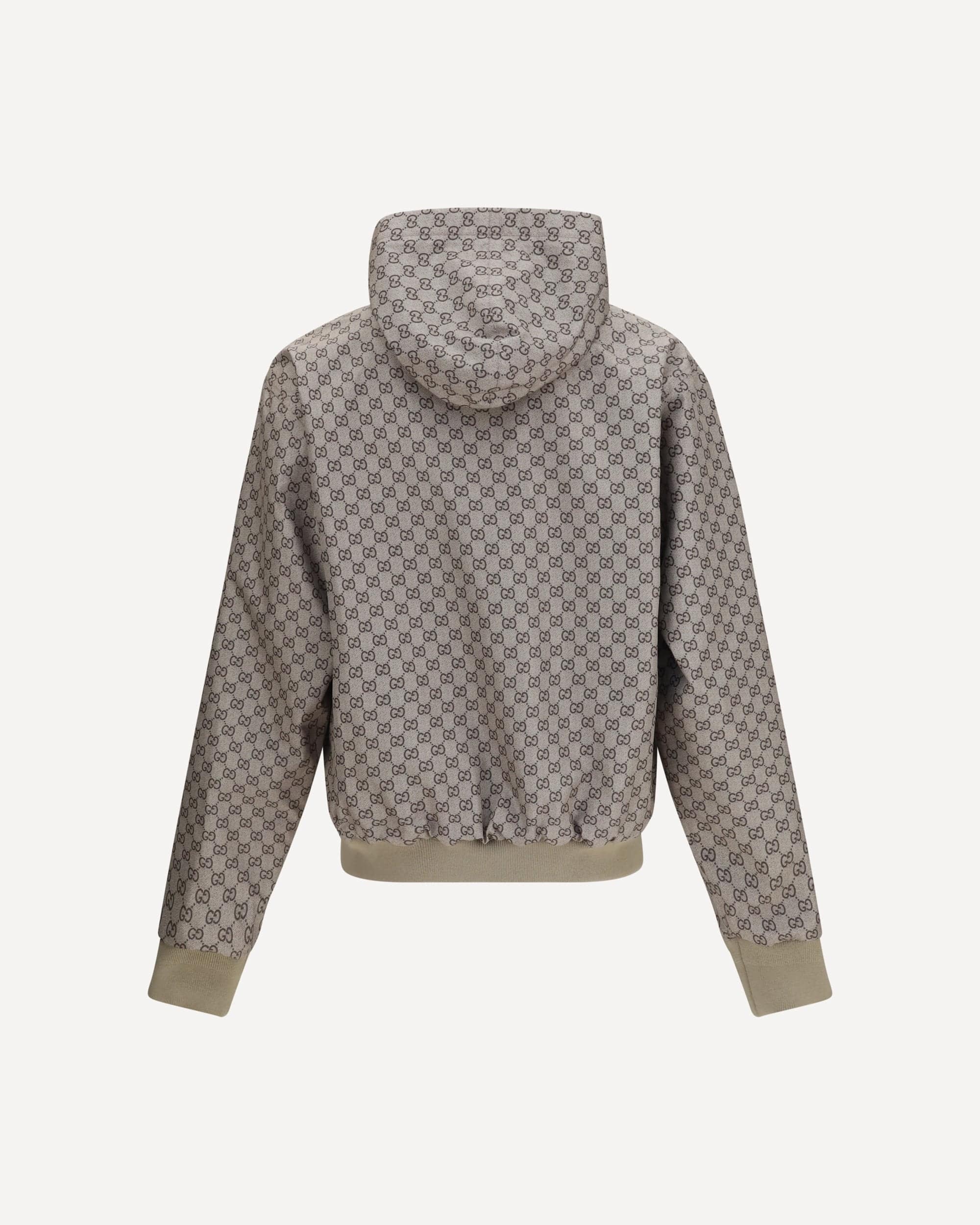 Gucci Reversible Zip Jacket In Cotton