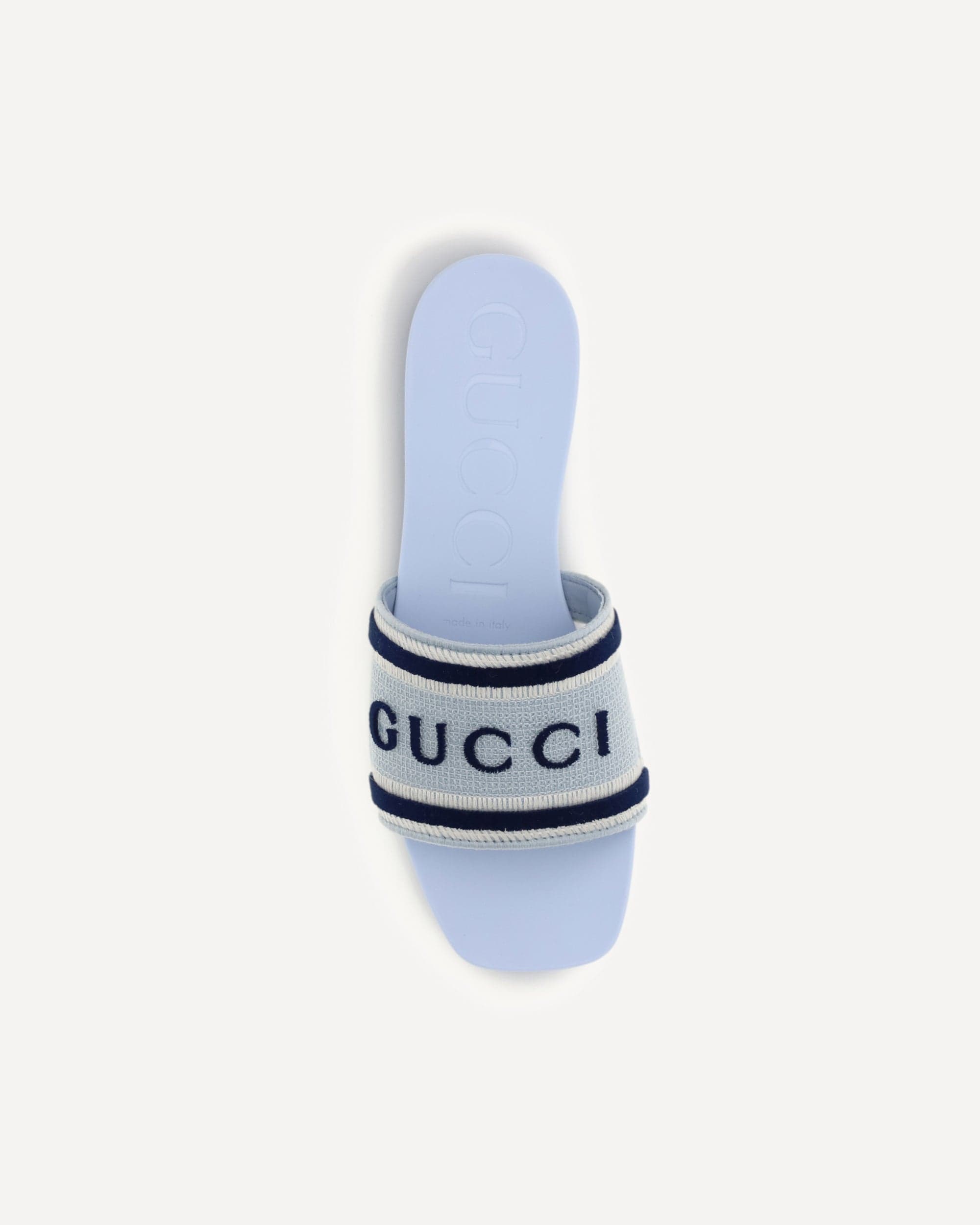 Gucci Rubber Slide Sandals