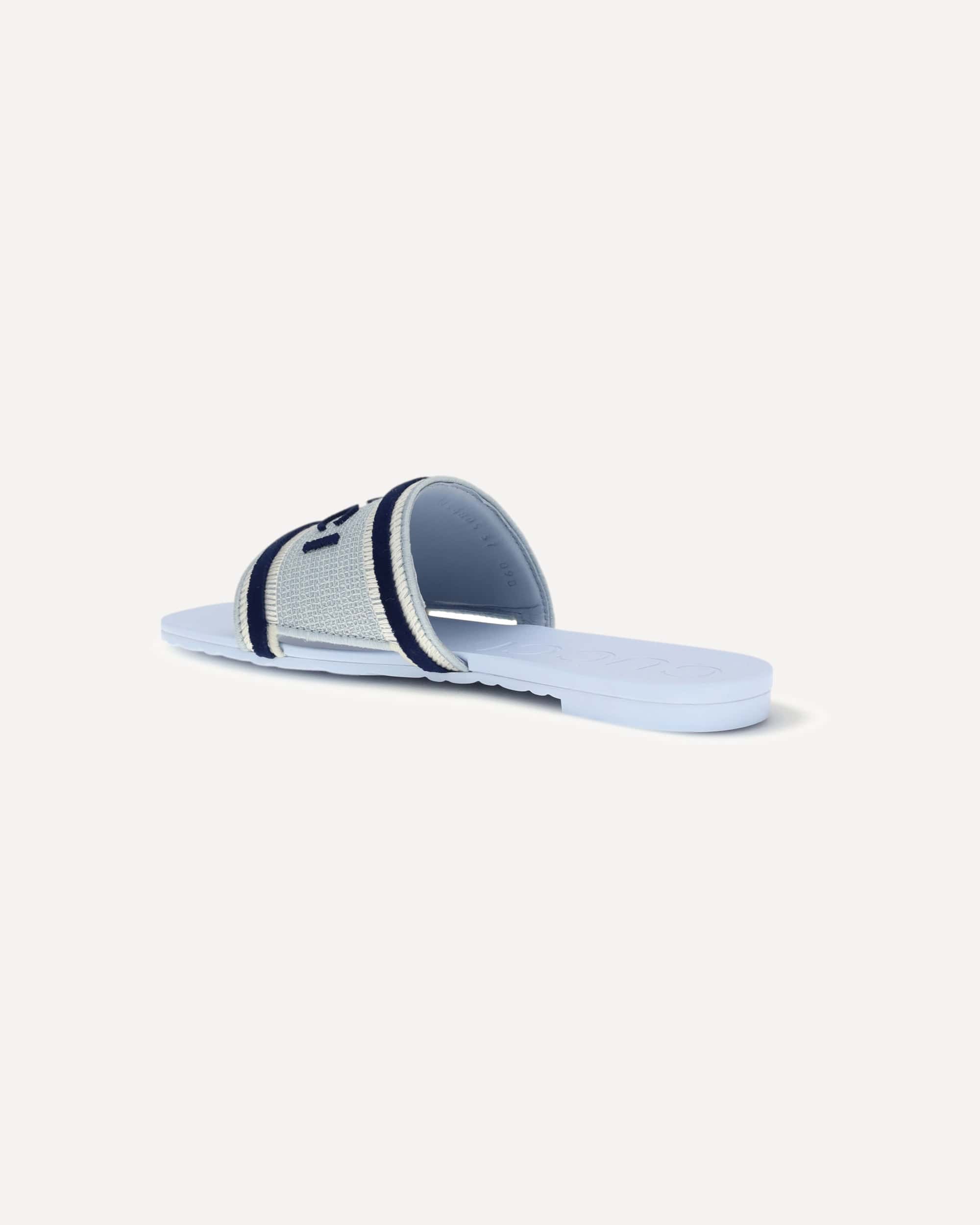 Gucci Rubber Slide Sandals