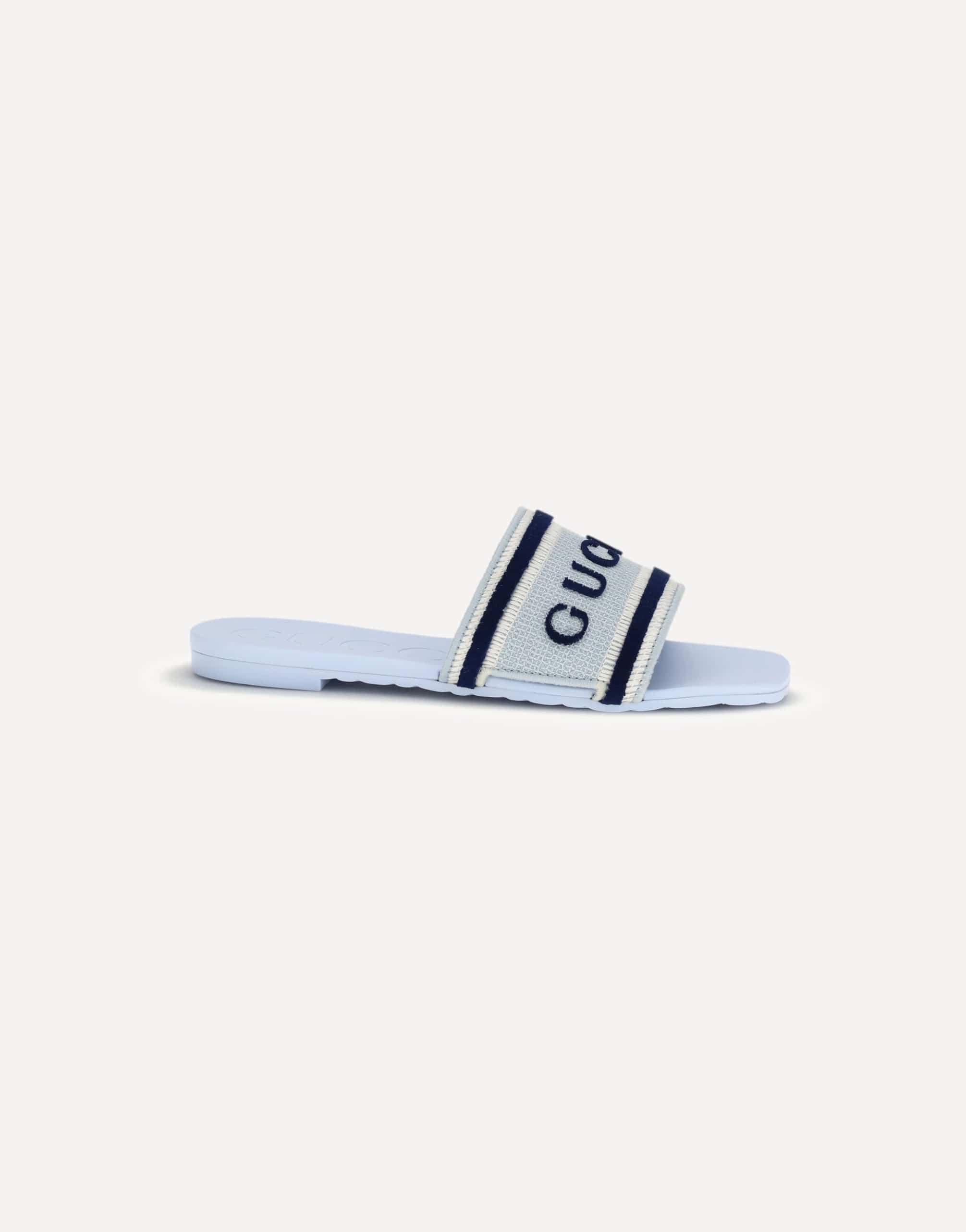 Gucci Rubber Slide Sandals