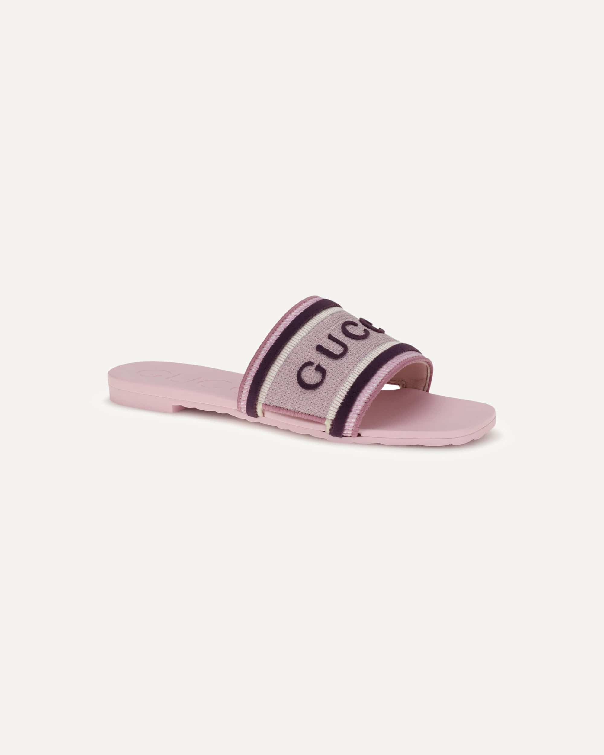 Gucci Rubber Slide Sandals - alternate view