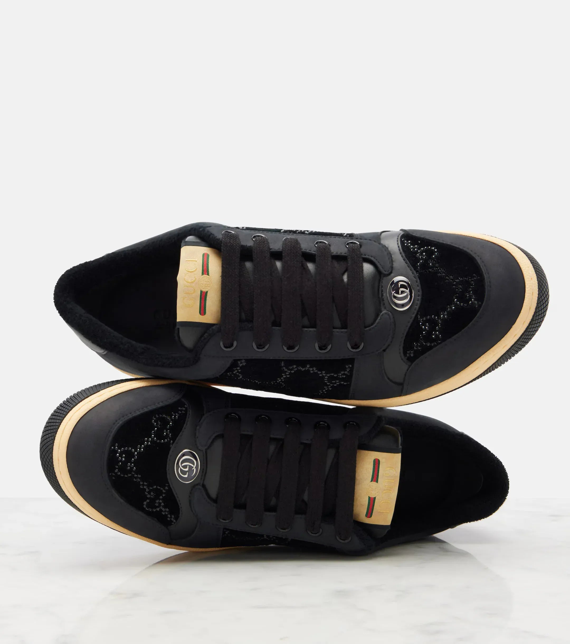 Gucci Screener Leather Sneakers