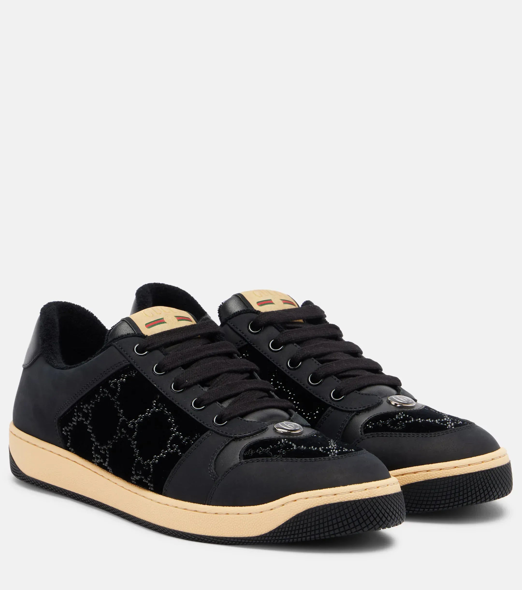 Gucci Screener Leather Sneakers