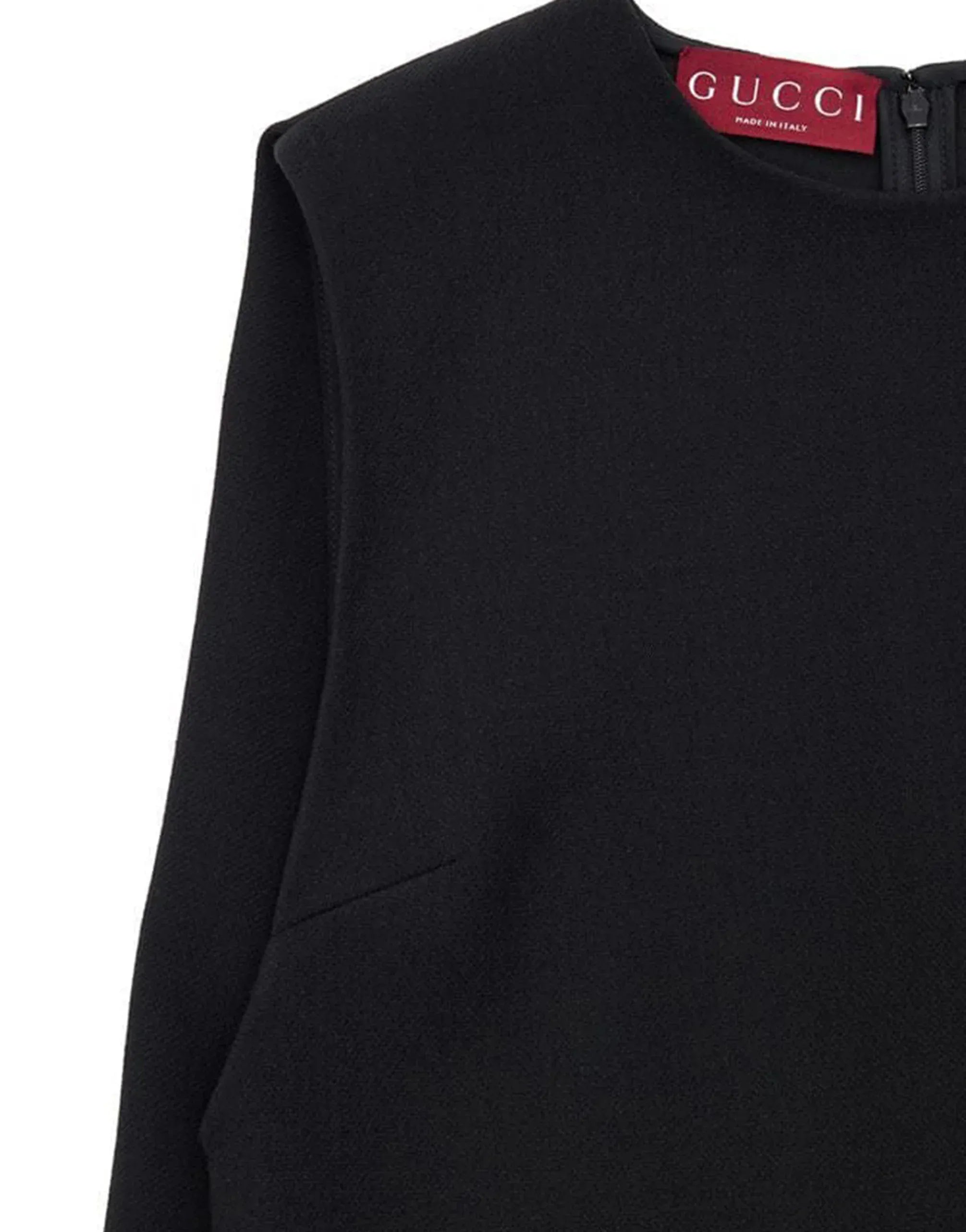 Gucci Kurzes ärmelloses Glockenkleid