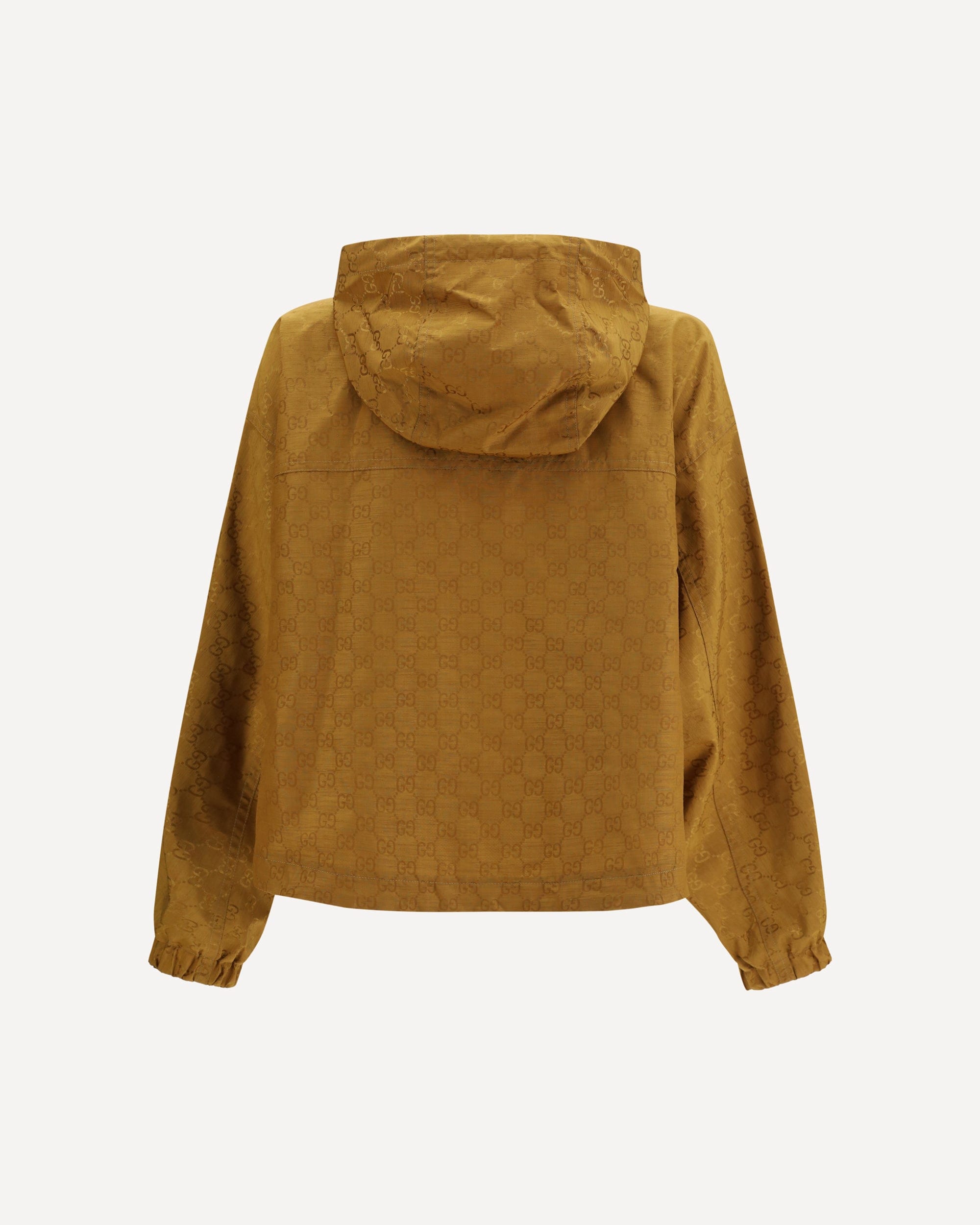 Gucci Short Technical Jacquard Jacket With All-Over Gg Motif